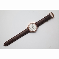 Calatrava Automatic RG White Dial Brown Leather SF A240