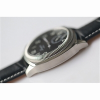 Longines Heritage 1935 Black Dial Leather TF A23J