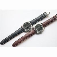 Longines Heritage 1935 Black Dial Leather TF A23J