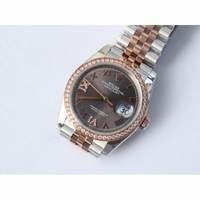 Rolex DateJust 36mm 126281 RG/SS Diamond Bezel Roman Markers *3 Dials* Jubilee Bracelet A2836 & A2813