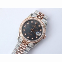 Rolex DateJust 36mm 126281 RG/SS Diamond Bezel Diamond Markers *6 Dials* Jubilee Bracelet A2836 & A2813