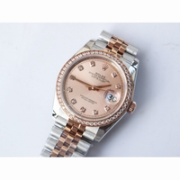 Rolex DateJust 36mm 126281 RG/SS Diamond Bezel Diamond Markers *6 Dials* Jubilee Bracelet A2836 & A2813