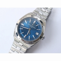 VC Overseas SS 1:1 Best Edition Blue Dial Bracelet MIYOTA 9015 BP