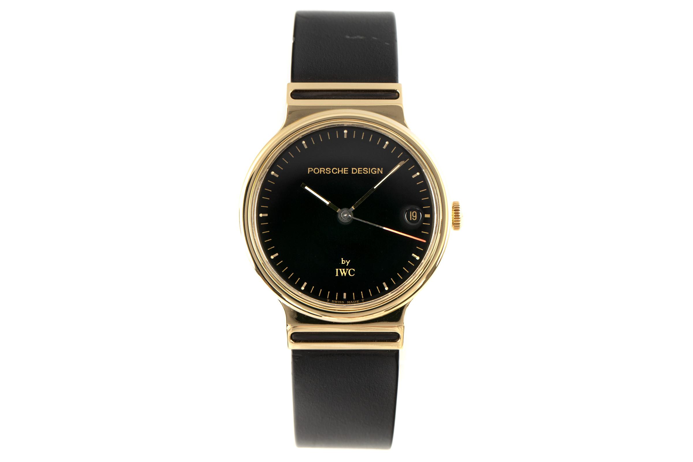 IWC Porsche Design 18 ct gold quartz Kal. 2250 Ref. 3320