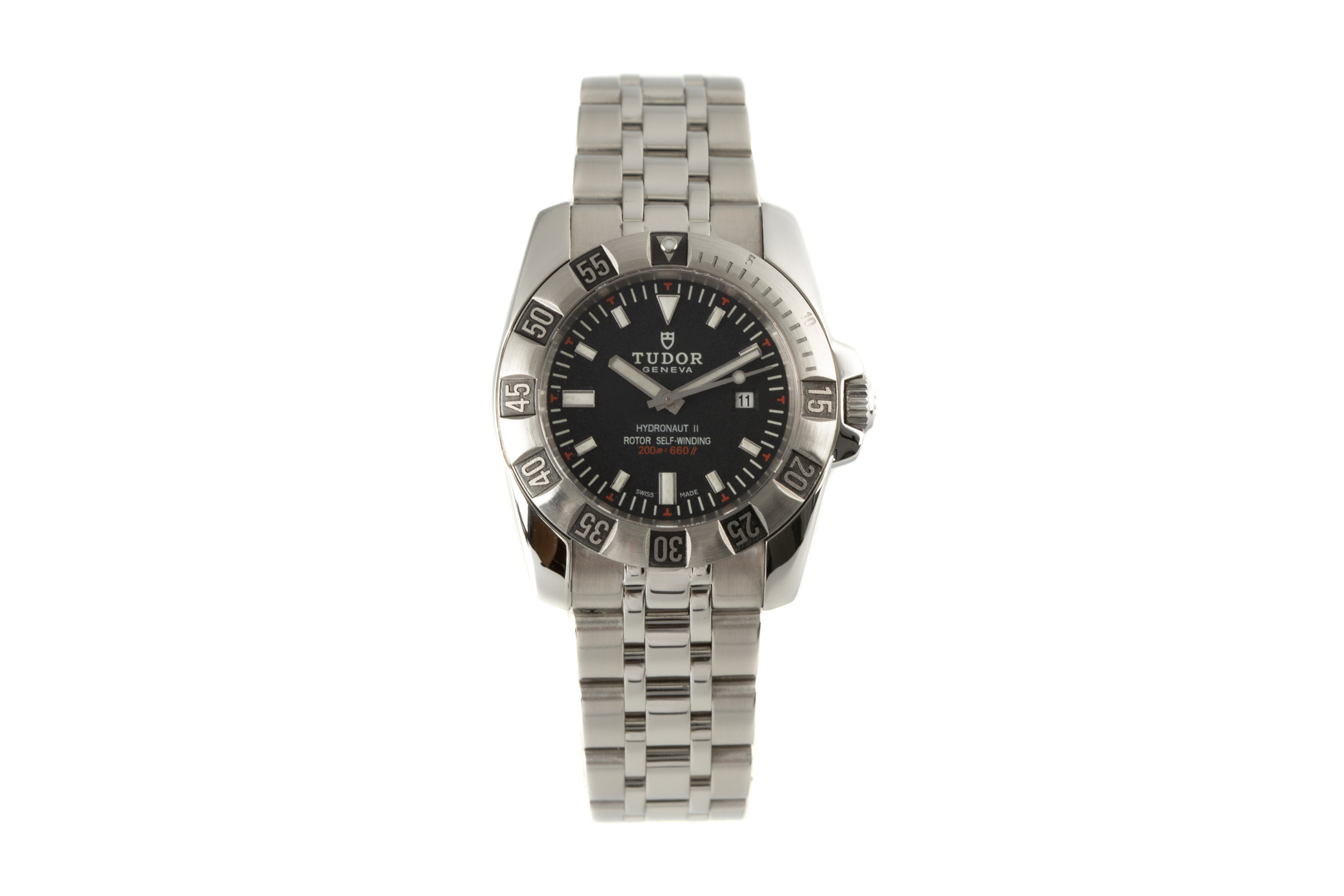 Tudor Hydronaut II steel automatic Kal. ETA 2671 Ref. 24030