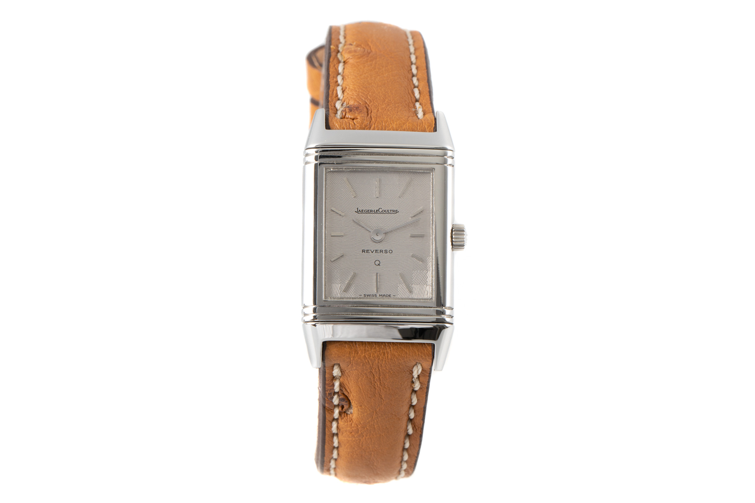 Jaeger-LeCoultre Reverso steel quartz Kal. 602 Ref. 140.025.8