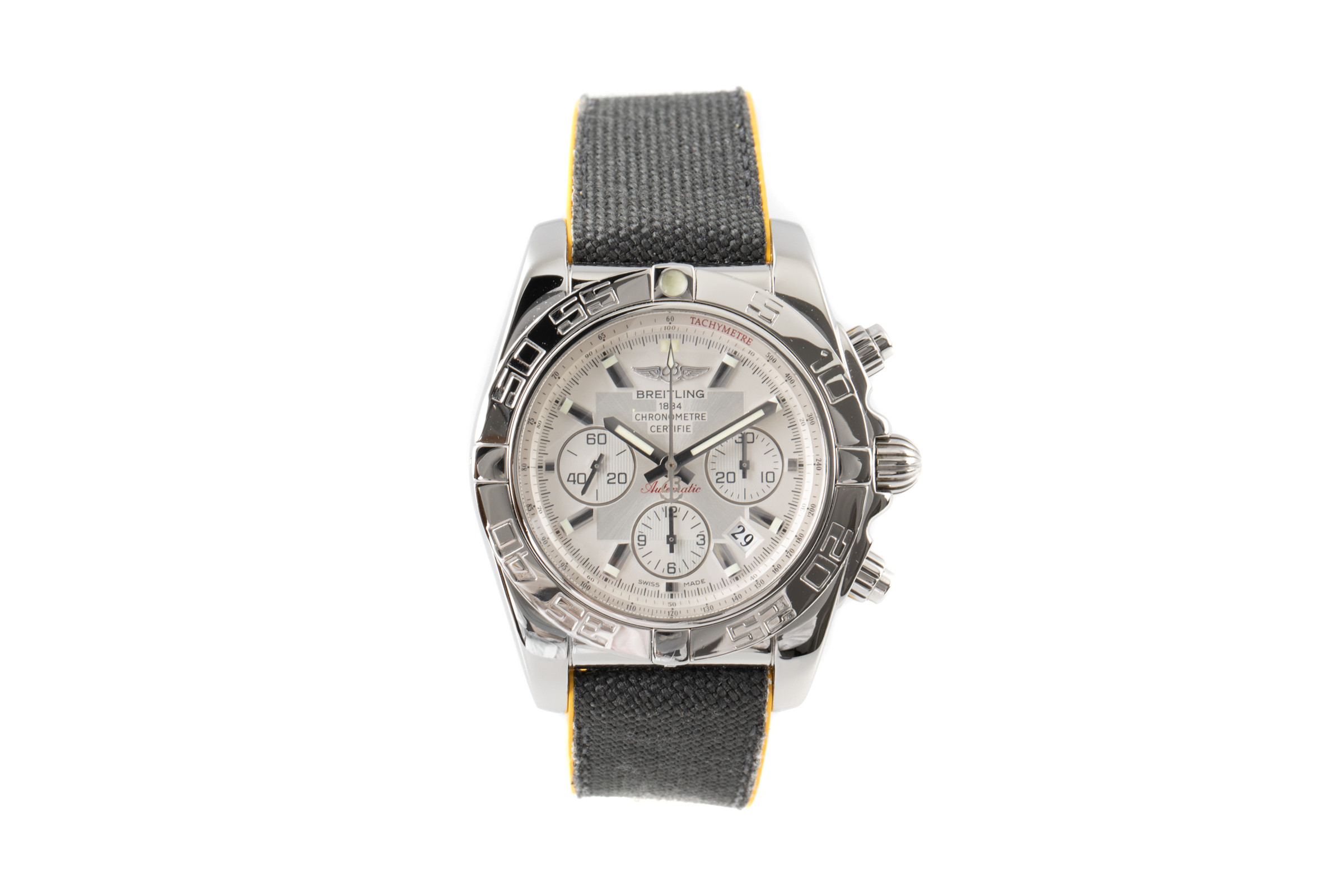 Breitling Chronomat 44 chronograph steel automatic Kal. B01 Ref. AB0110