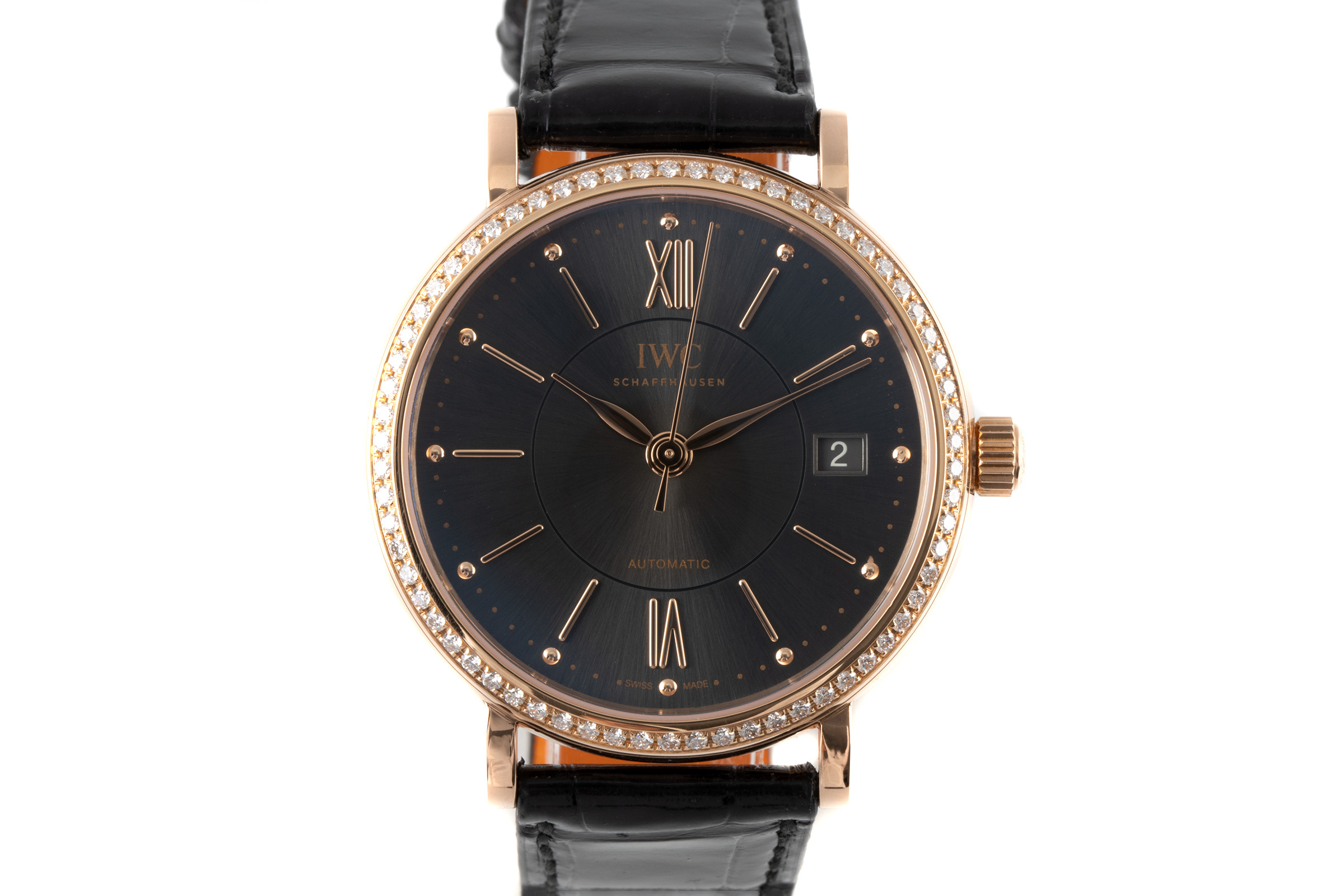 IWC Portofino 18 ct red gold automatic Kal. 35111 Ref. IW458108