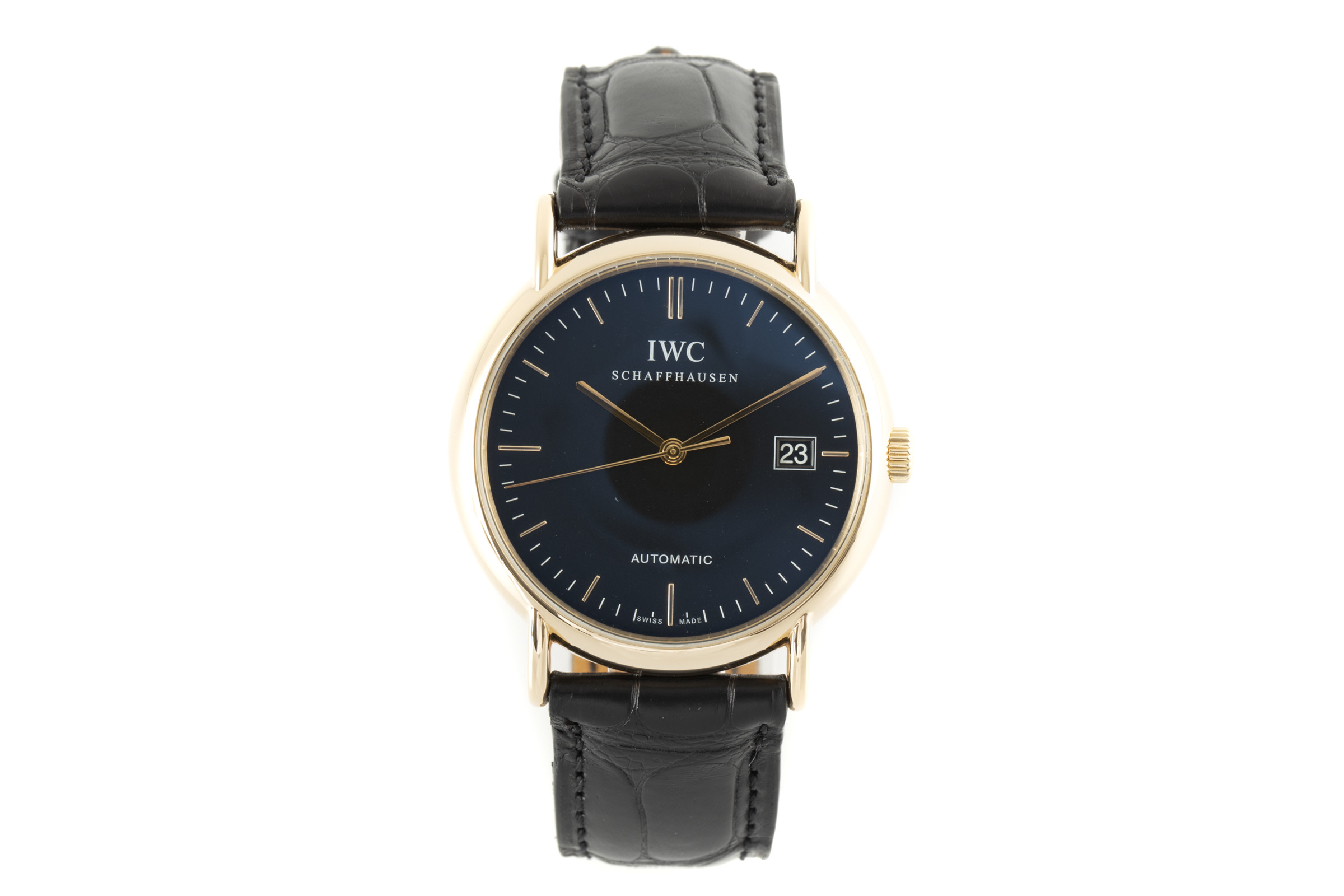 IWC Portofino 18 ct gold automatic Kal. C.30110 Ref. 3533, IW3533
