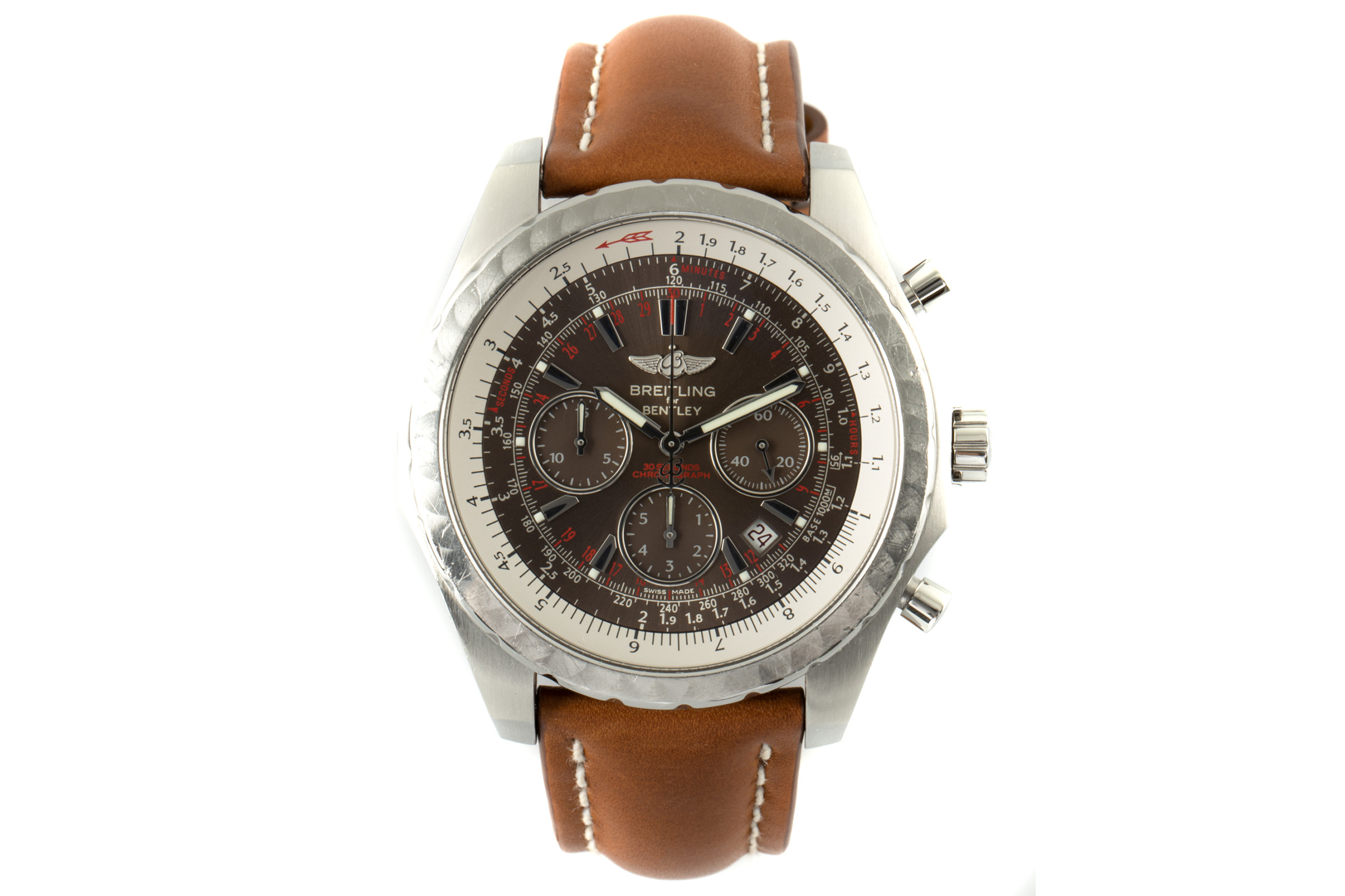Breitling Bentley chronograph steel automatic Ref. A25365