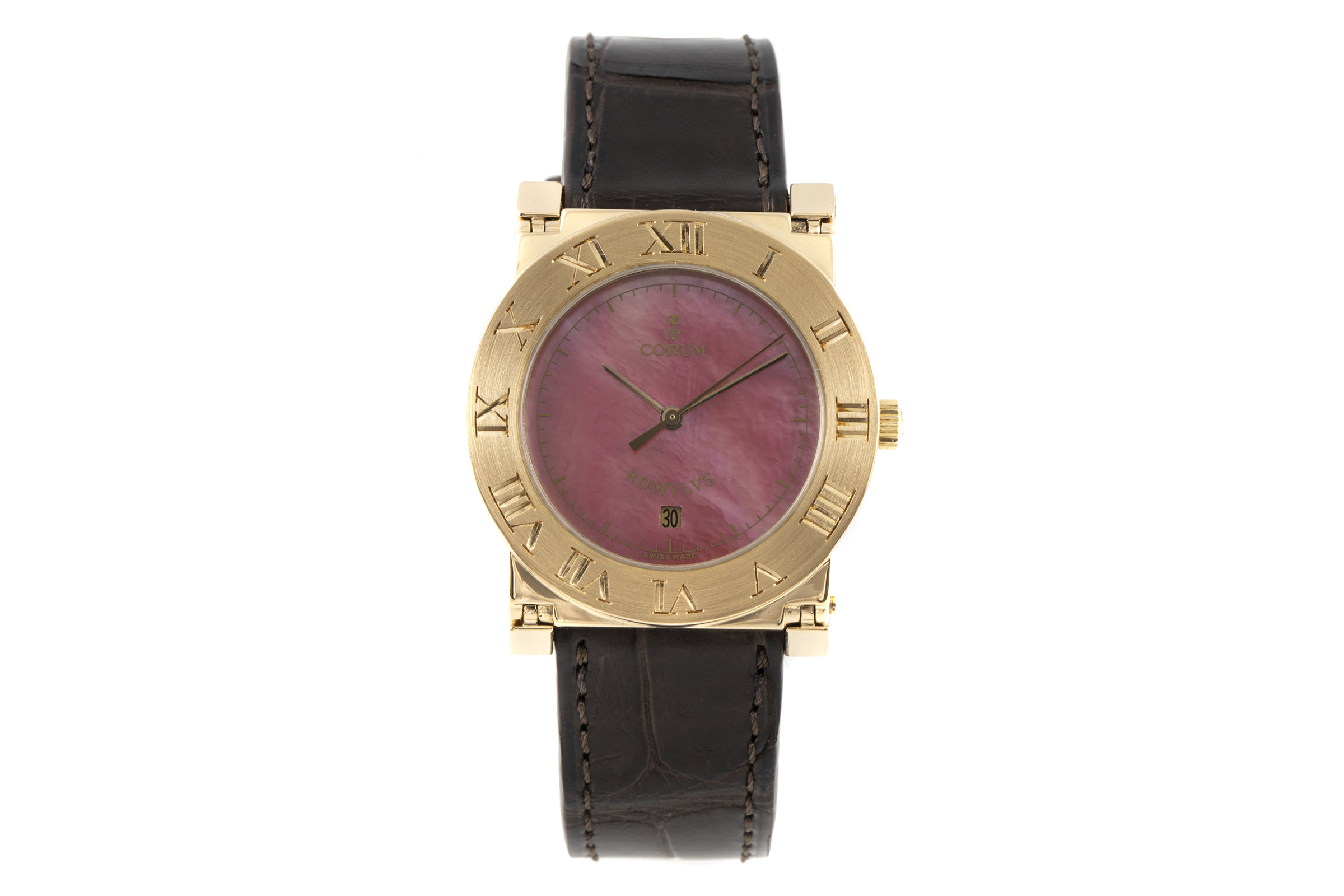 Corum Romulus 18 ct gold automatic Ref. 75.141.56