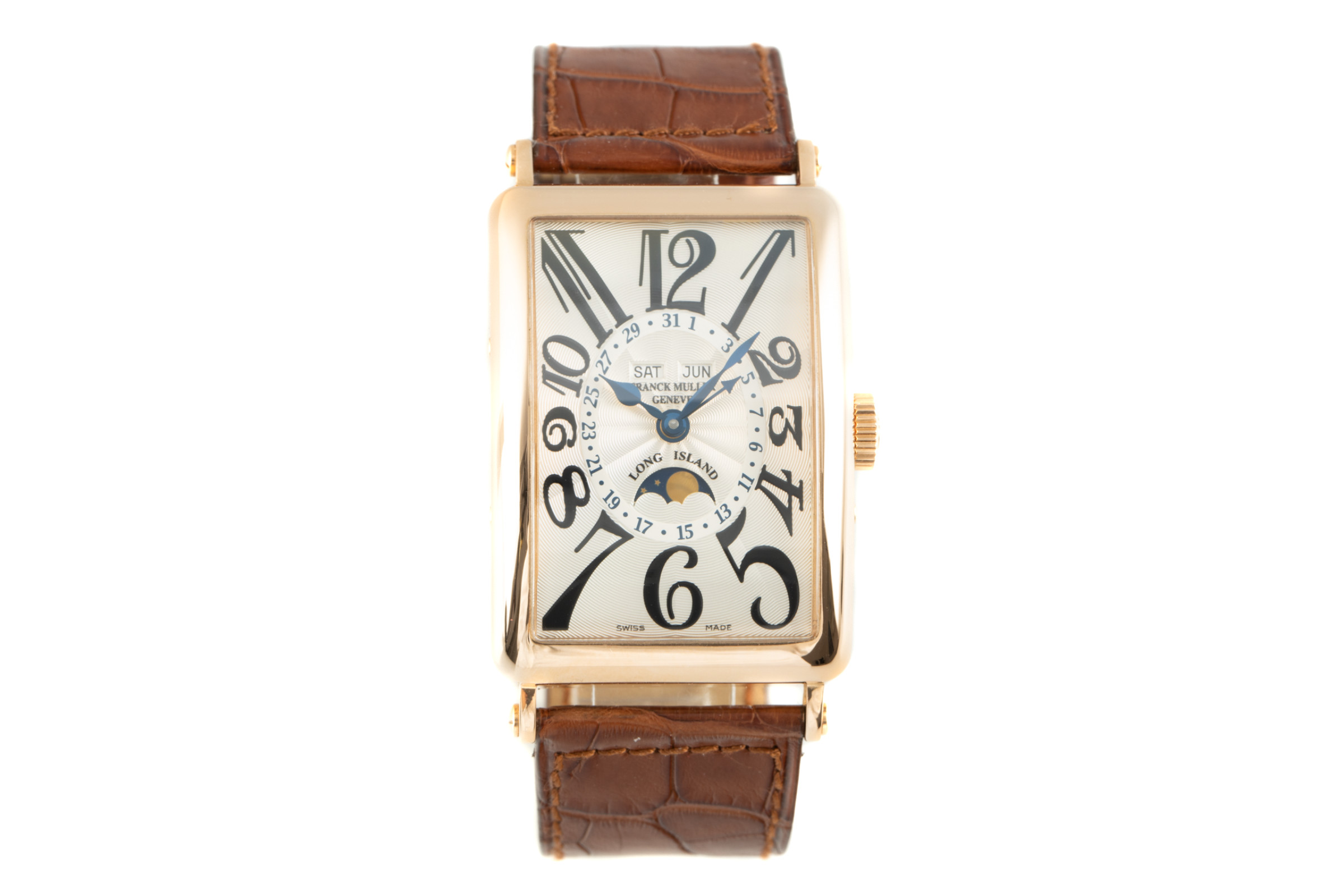 Franck Muller Long Island 18 ct red gold automatic Kal. 2800 Ref. 1200MC L