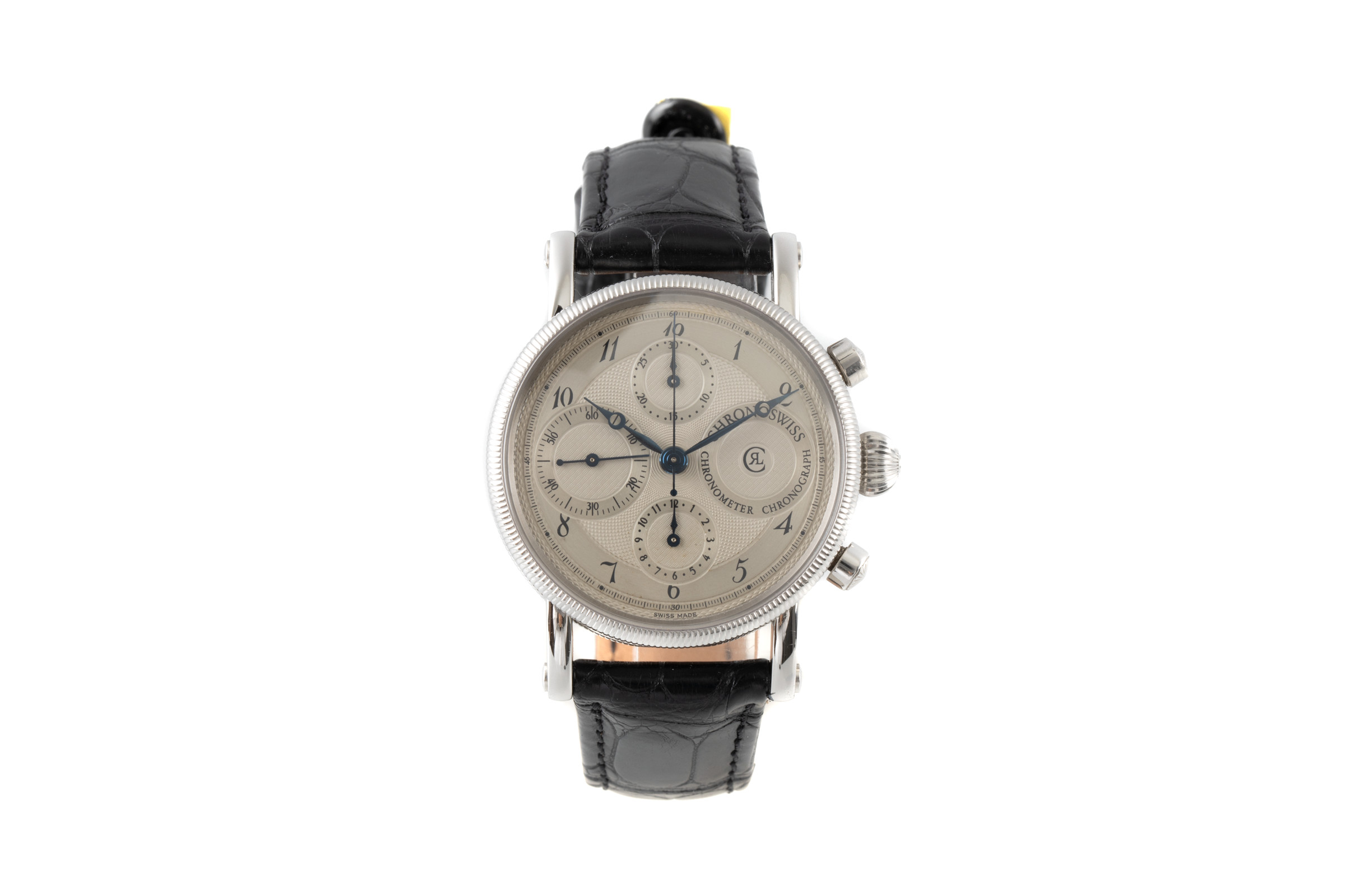 Chronoswiss Chronometer Chronograph chronograph steel automatic Kal. 754 ETA Ref. CH7523
