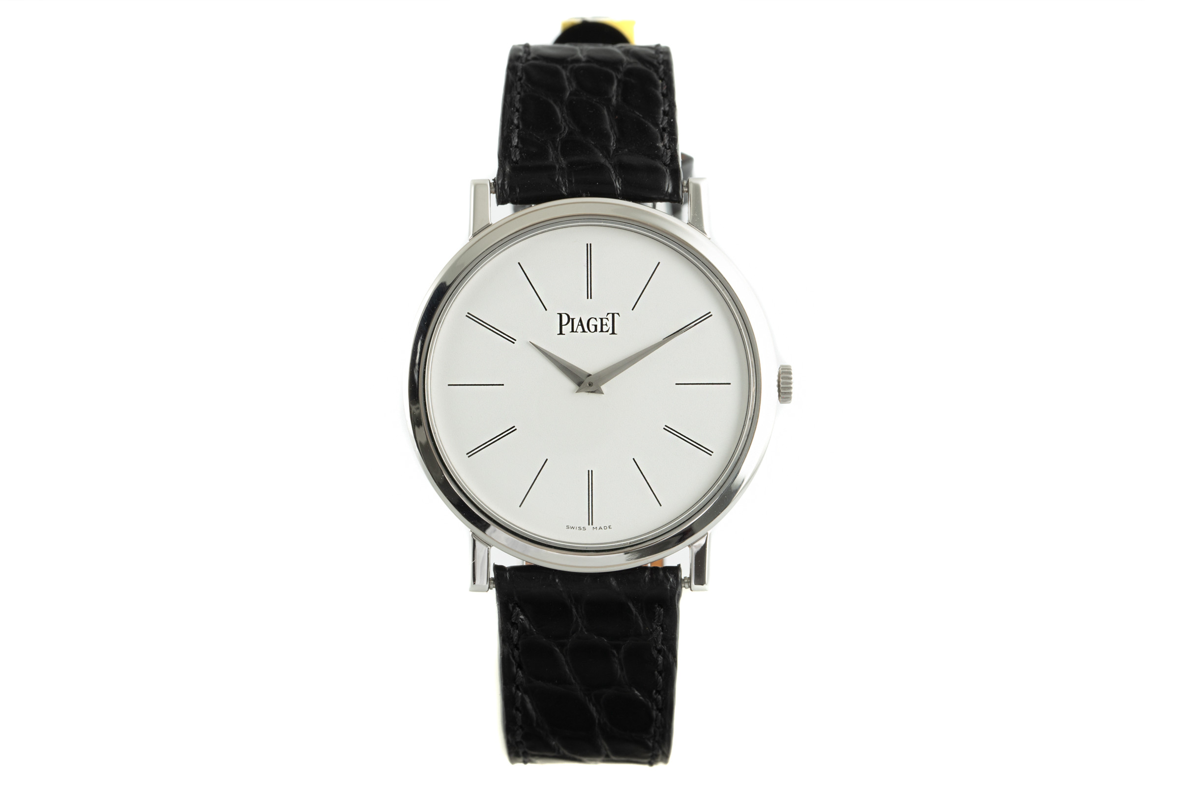 Piaget Altiplano 18 ct white gold manual winding Kal. 430P Ref. P10174