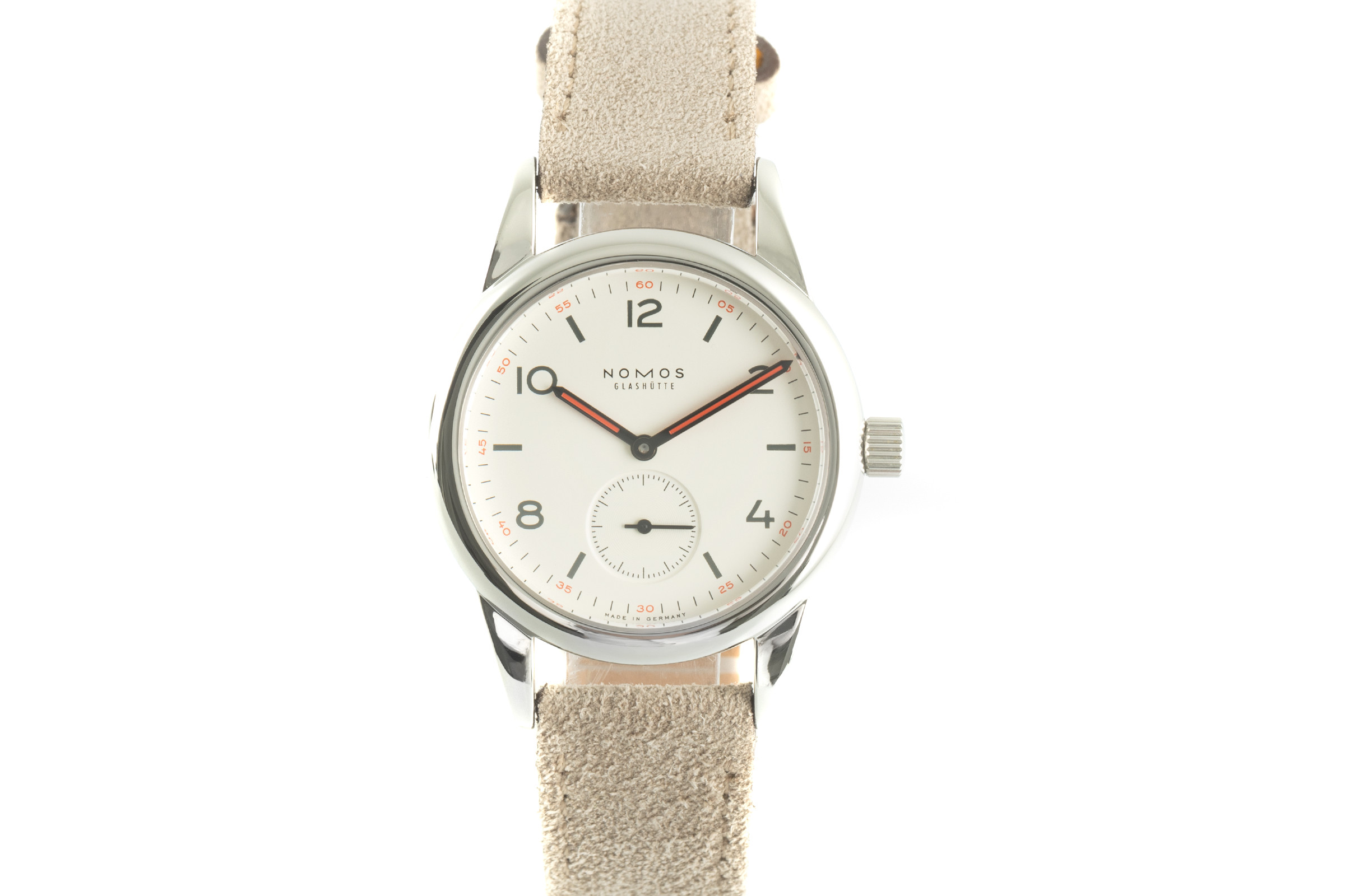 Nomos Club steel manual winding Kal. Alpha Ref. 703