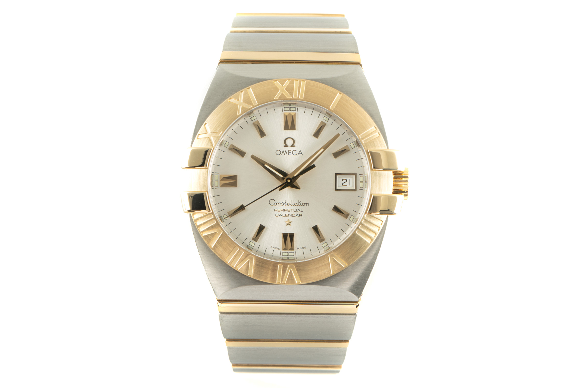 Omega Constellation steel / gold quartz Kal. 1680 Ref. 1213.30.00, 396.1203