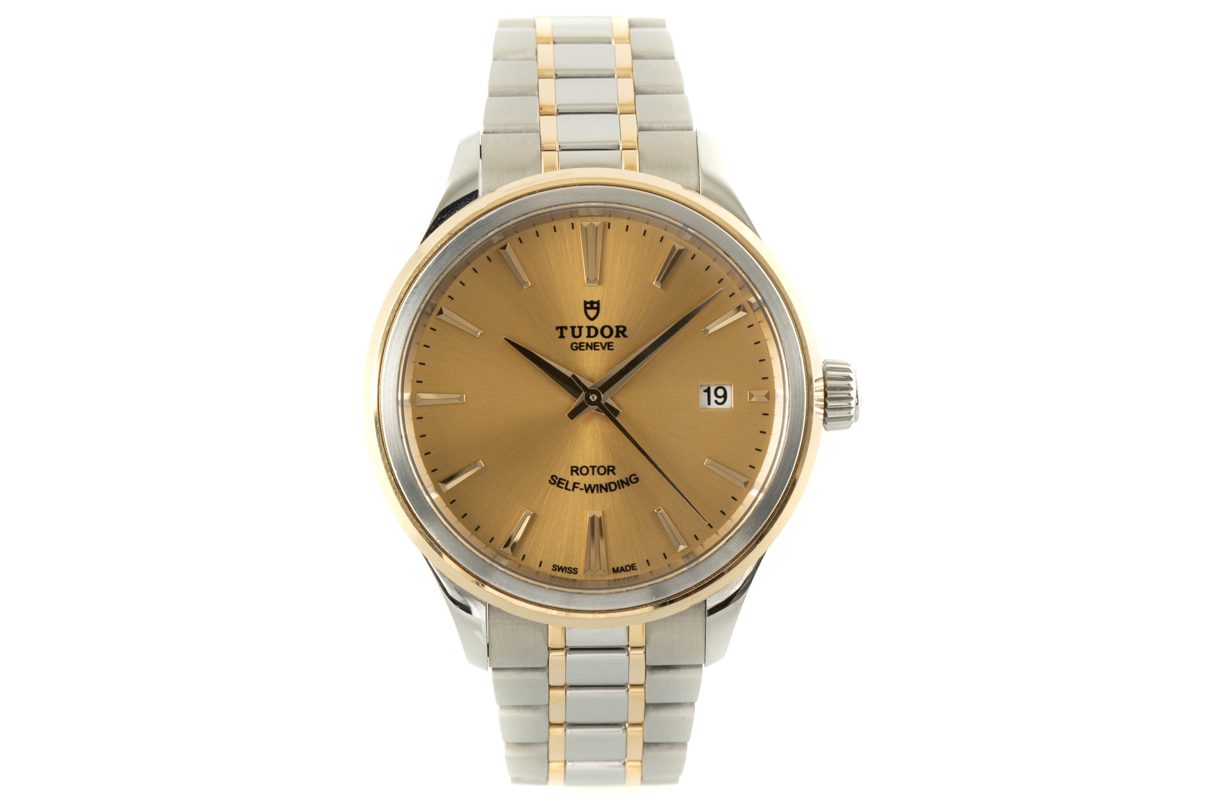 Tudor Style steel / gold automatic Ref. 12503