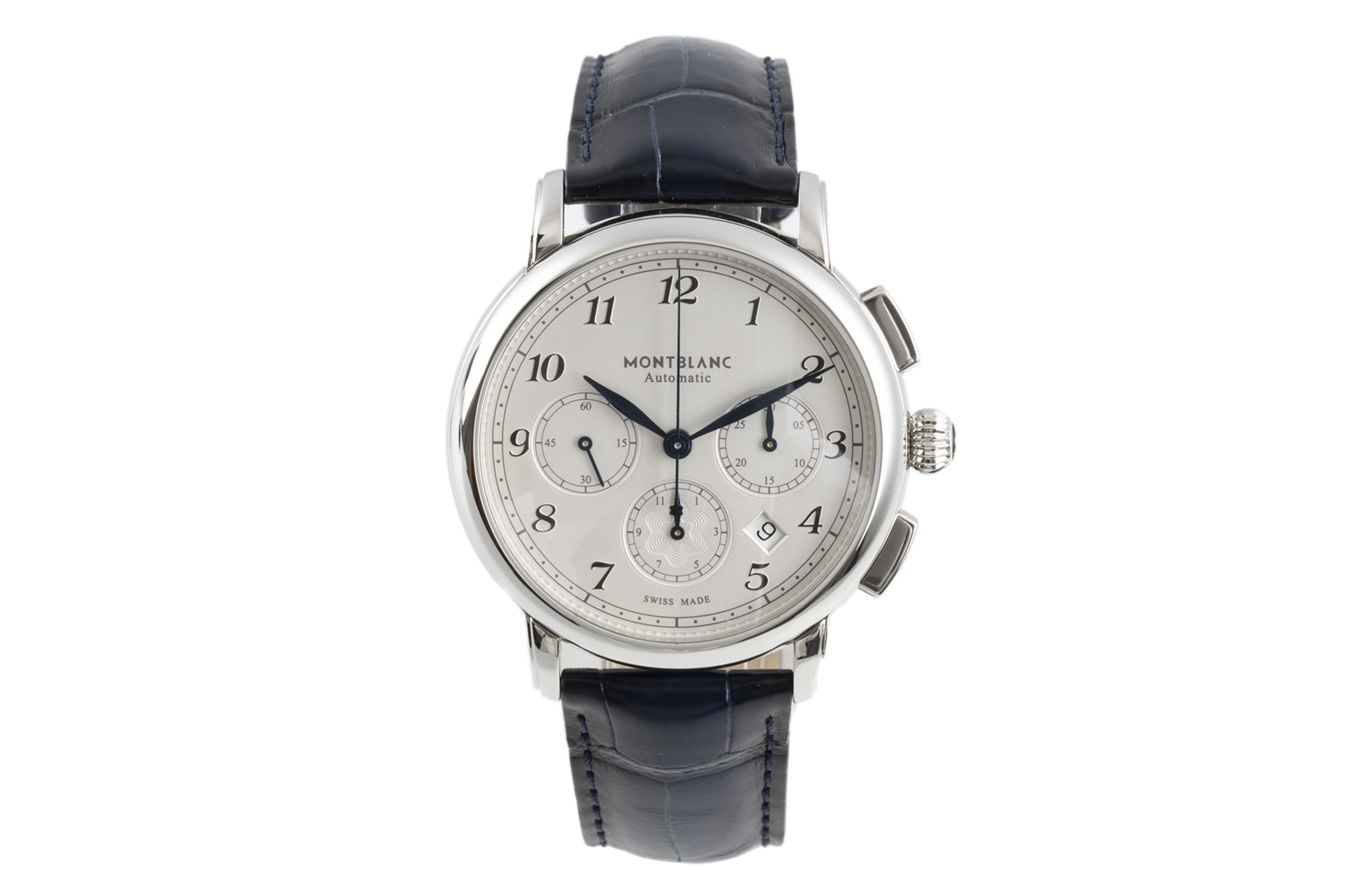 Montblanc Star Legacy chronograph steel automatic Kal. MB2511 Ref. MB118514, 7475