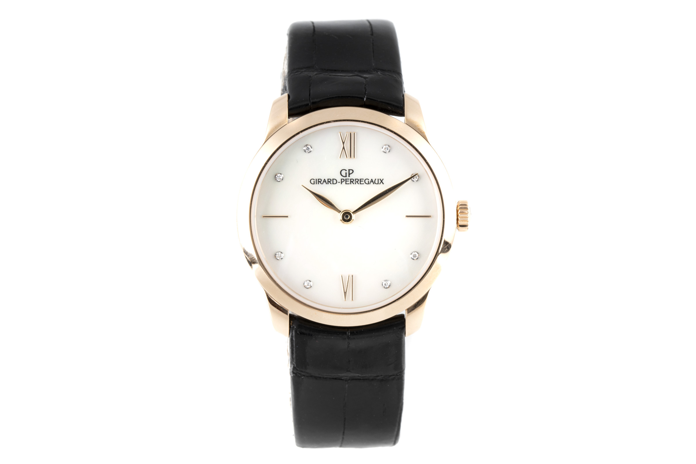 Girard Perregaux 1966 18 ct red gold automatic Kal. GP 3200 Ref. 49528-52-771-CK6A