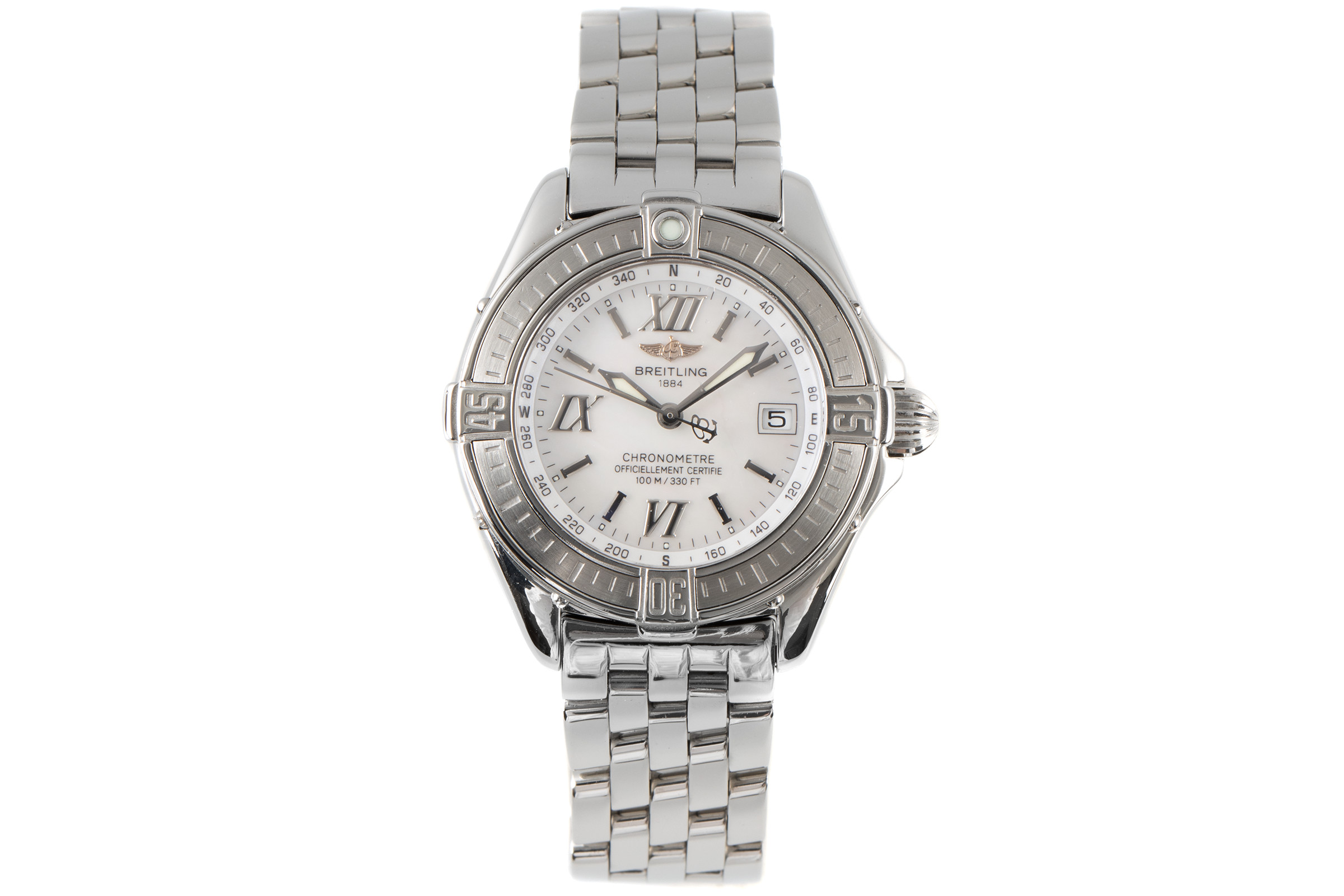 Breitling Cockpit steel quartz Kal. B67 Ref. A67365