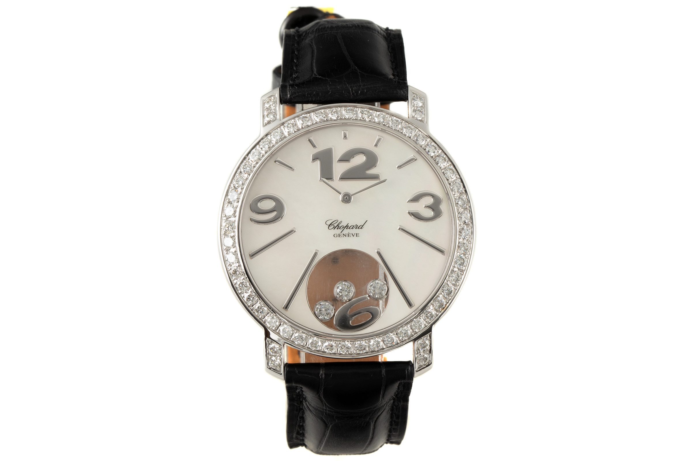 Chopard Happy Diamonds 18 ct white gold quartz Ref. 20/7449