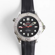 Seamaster Diver 300M Nekton 1:1 Best Edition Black Dial Black Rubber Strap ORF A8806