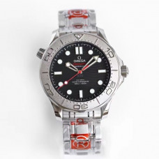 Seamaster Diver 300M Nekton  1:1 Best Edition Black Dial SS Bracelet ORF A8806
