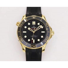 Seamaster Diver 300M YG 007 James Bond 1:1 Best Edition Black Rubber Strap ORF A8807