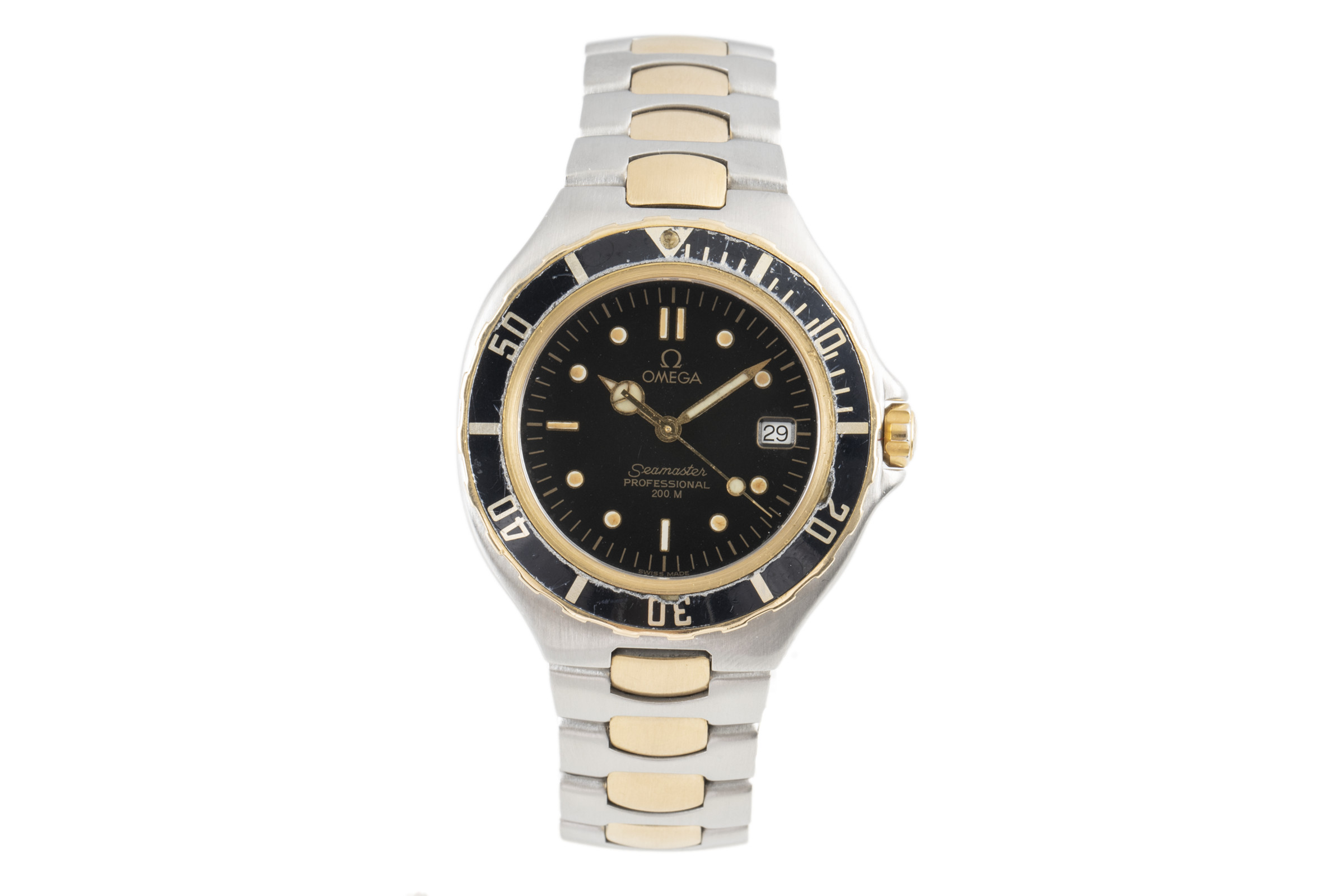 Omega Seamaster steel / gold quartz Ref. 396.1042.1
