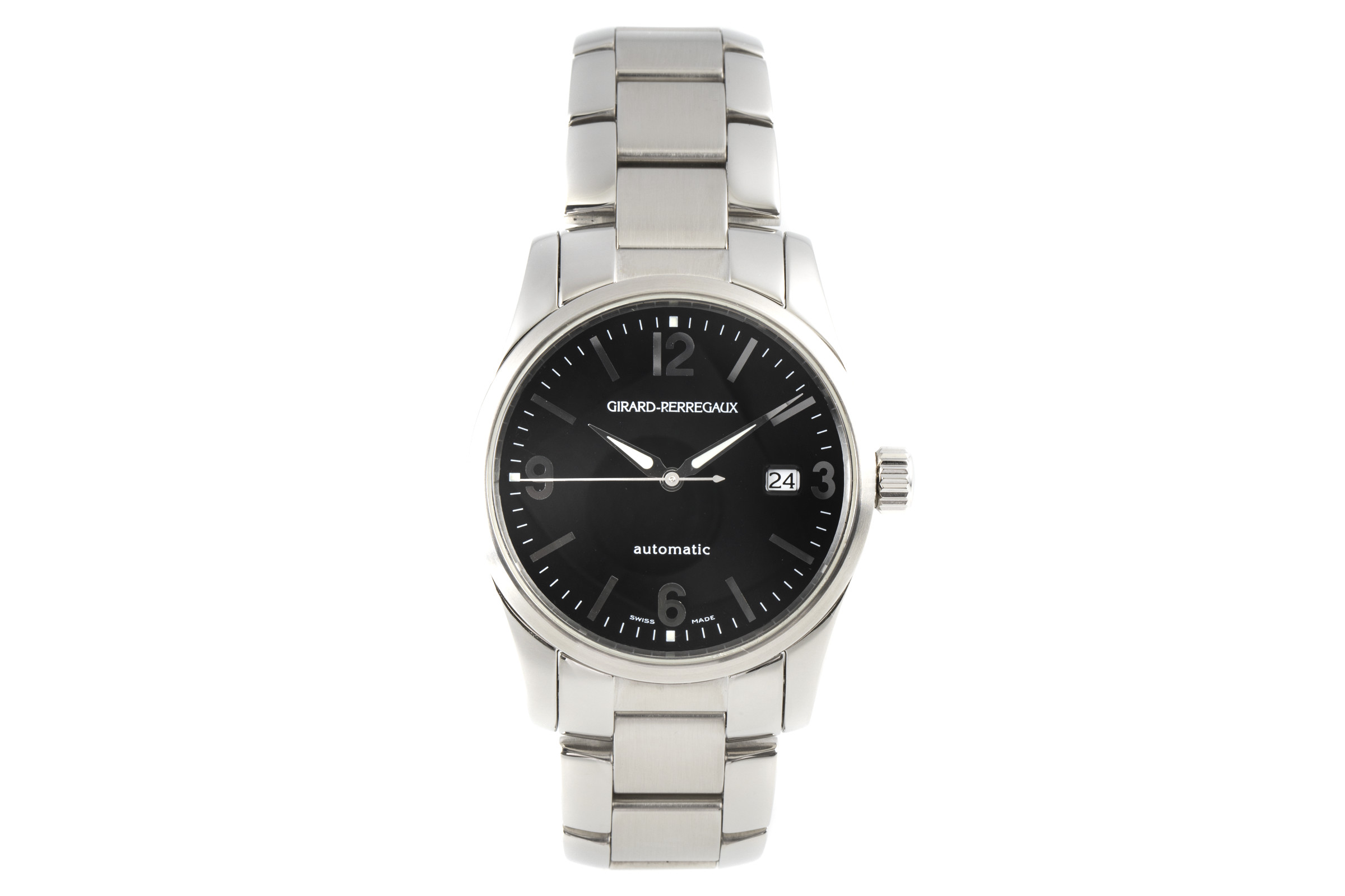 Girard Perregaux Classic Elegance steel automatic Kal. 4000 Ref. 49570-11-651-11A 