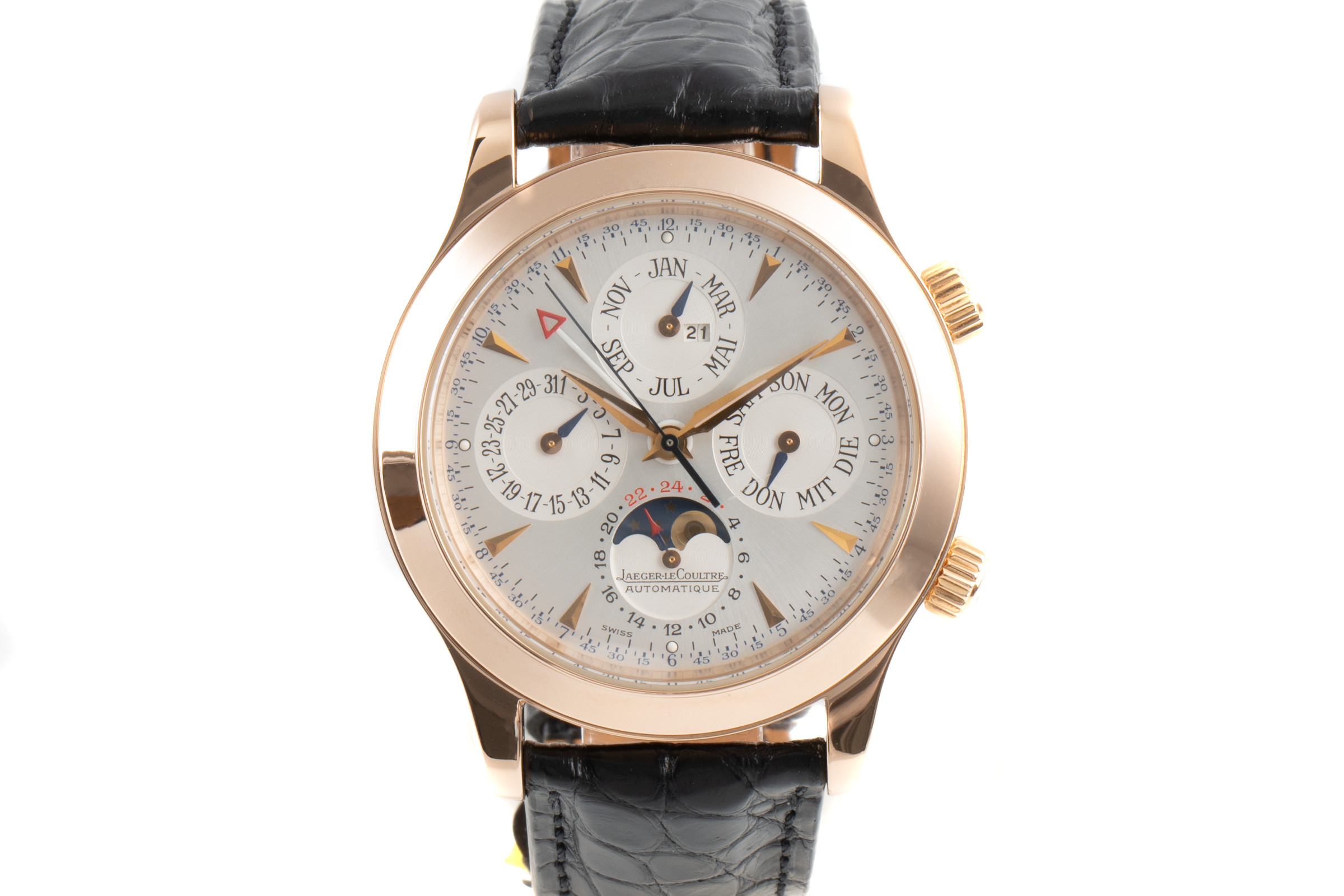 Jaeger-LeCoultre Master Control 18 ct gold automatic Kal. 909 Ref. 146.2.95