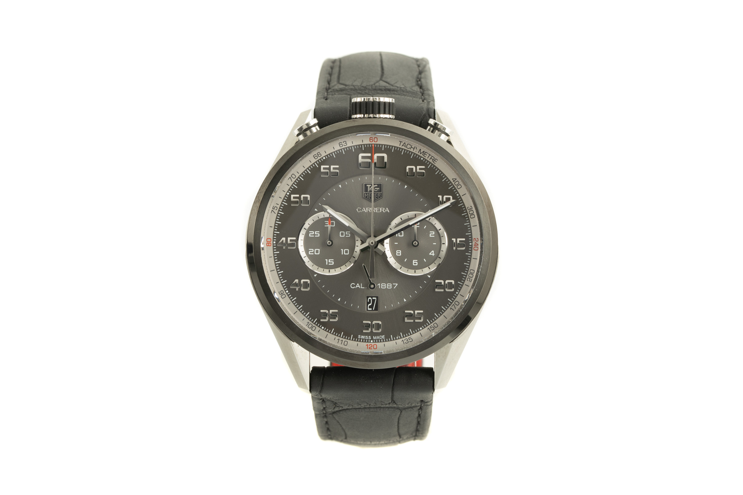Tag Heuer Carrera chronograph steel / titanium automatic Kal. 1887 Ref. CAR2C12.FC6327