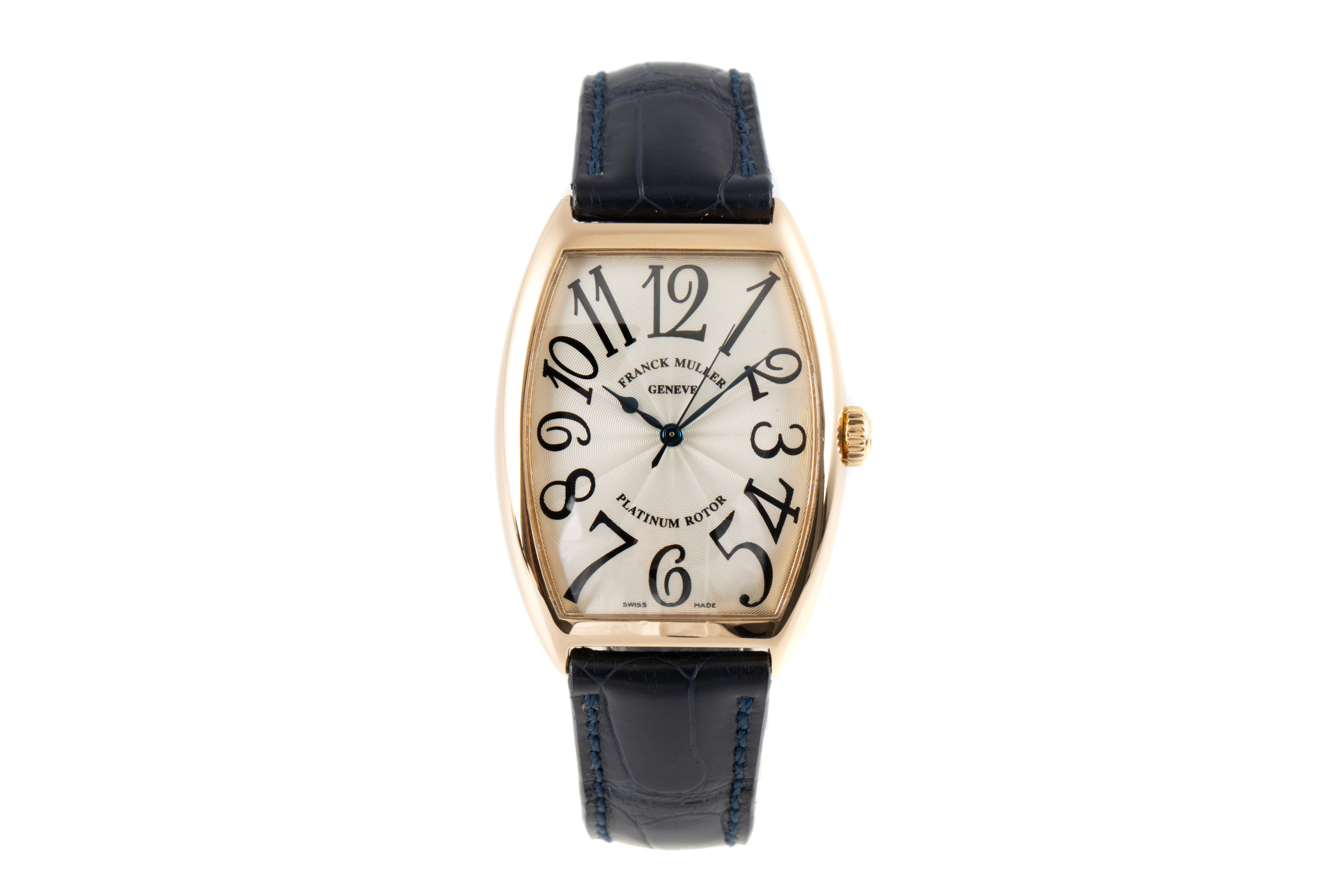 Franck Muller Curvex 18 ct gold automatic Kal. 2800 Ref. 6850SC