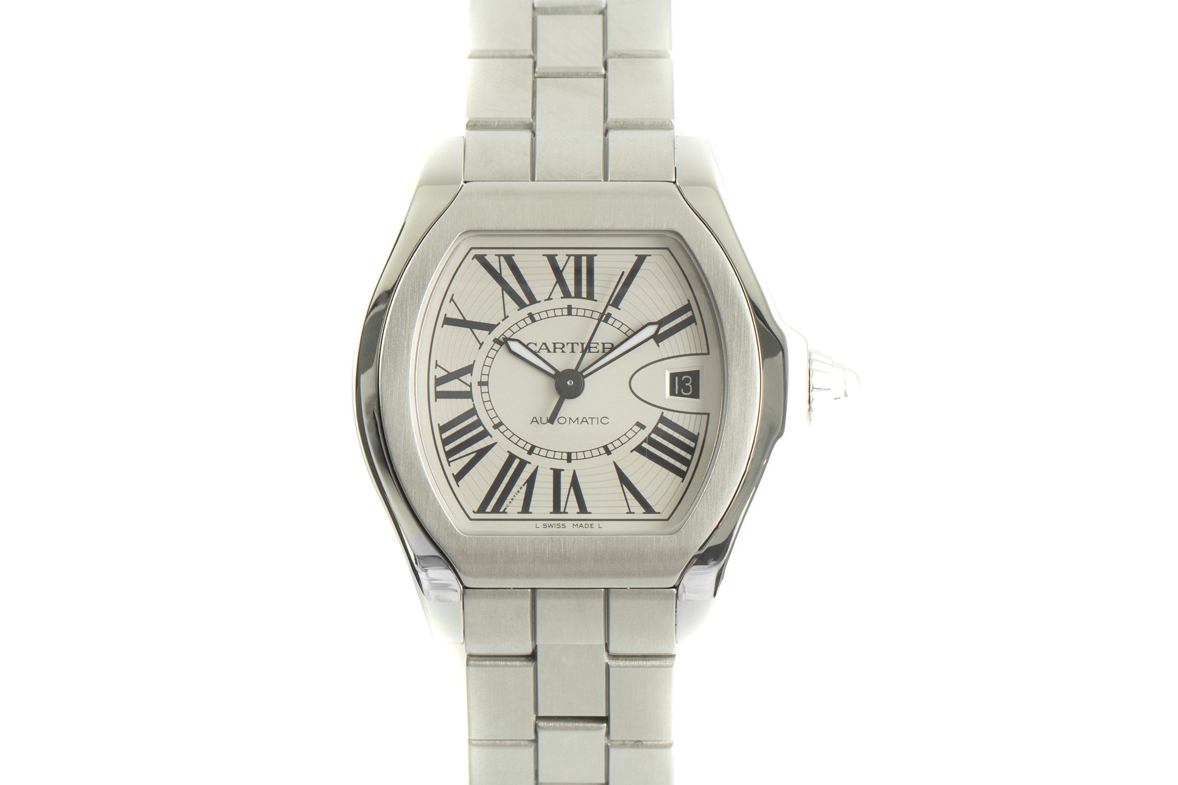 Cartier Roadster steel automatic Kal. 049 Ref. 3312