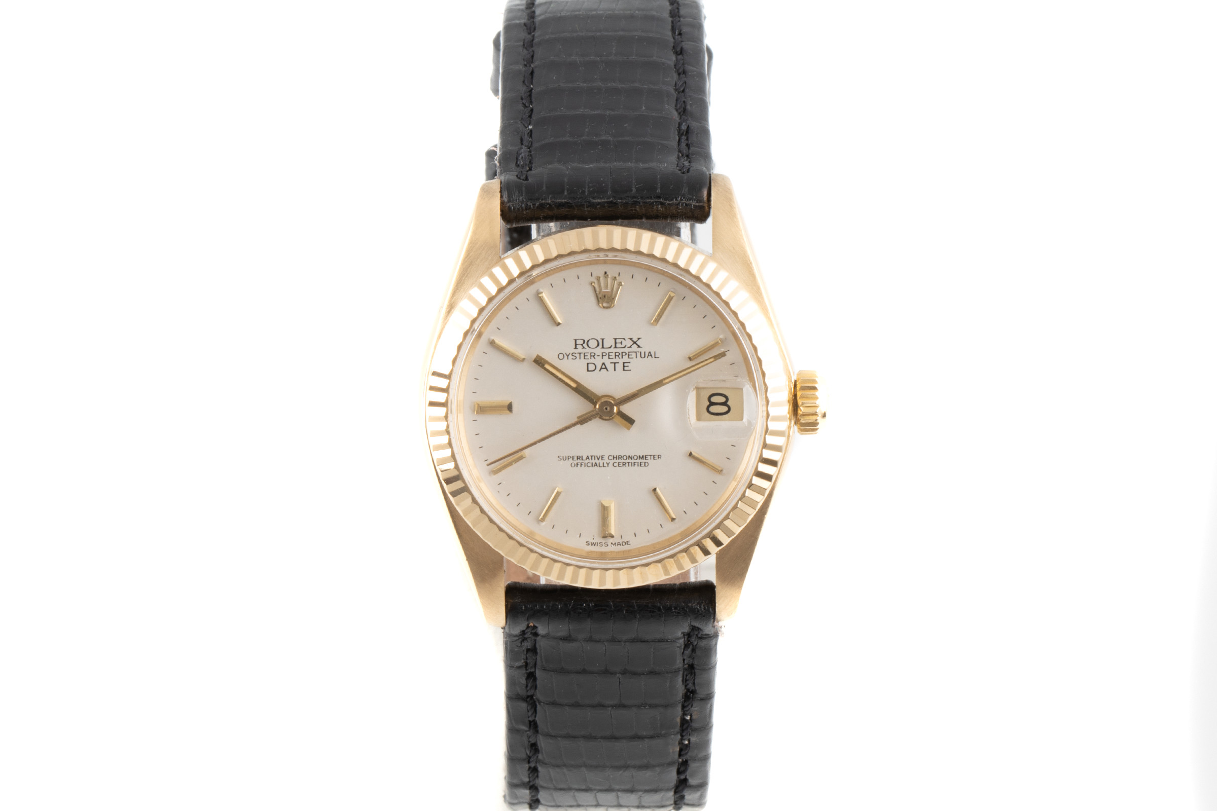 Rolex Lady Date 18 ct gold automatic Kal. 2030 Ref. 6827 VINTAGE