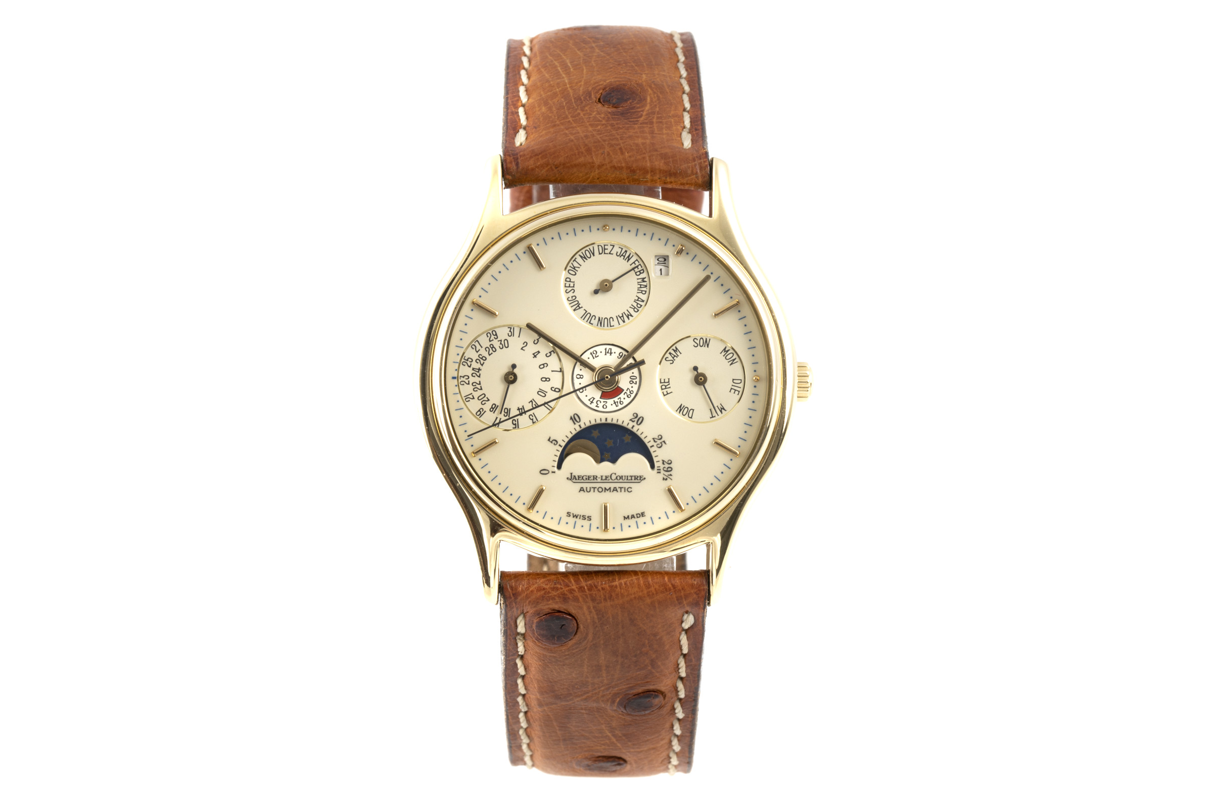 Jaeger-LeCoultre Master Control 18 ct gold automatic Kal. 889/440 Ref. 141.140.1