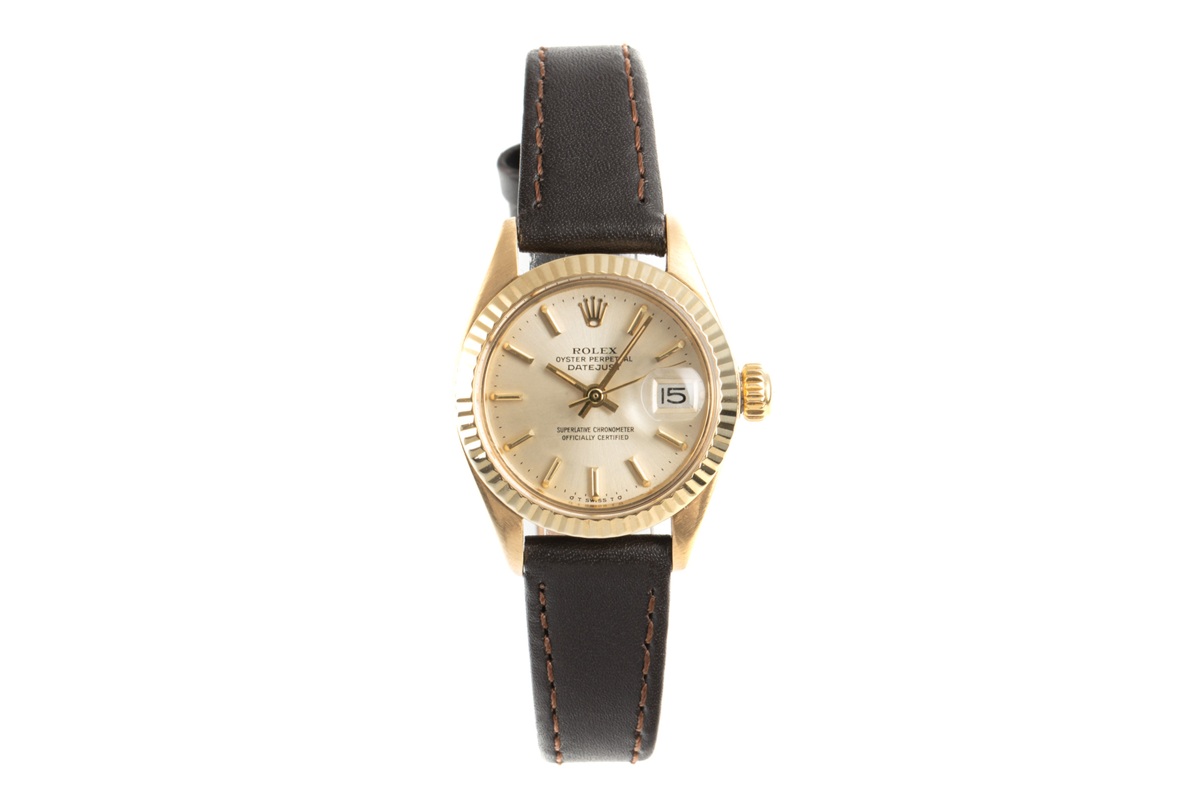 Rolex Lady Datejust 18 ct gold automatic Kal. 2030 Ref. 6917