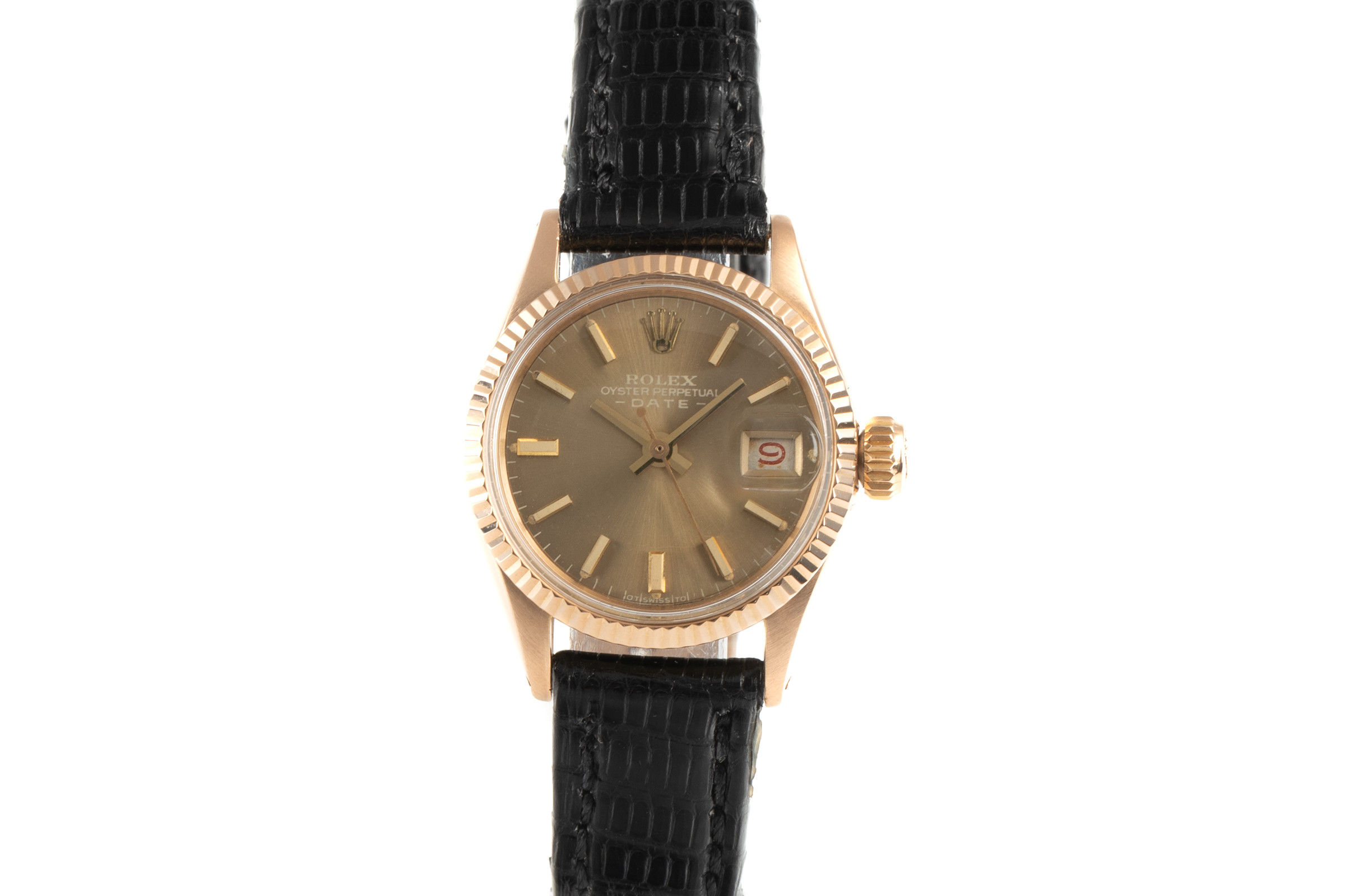 Rolex Date 18 ct gold automatic Kal. 1130 Ref. 6517 VINTAGE