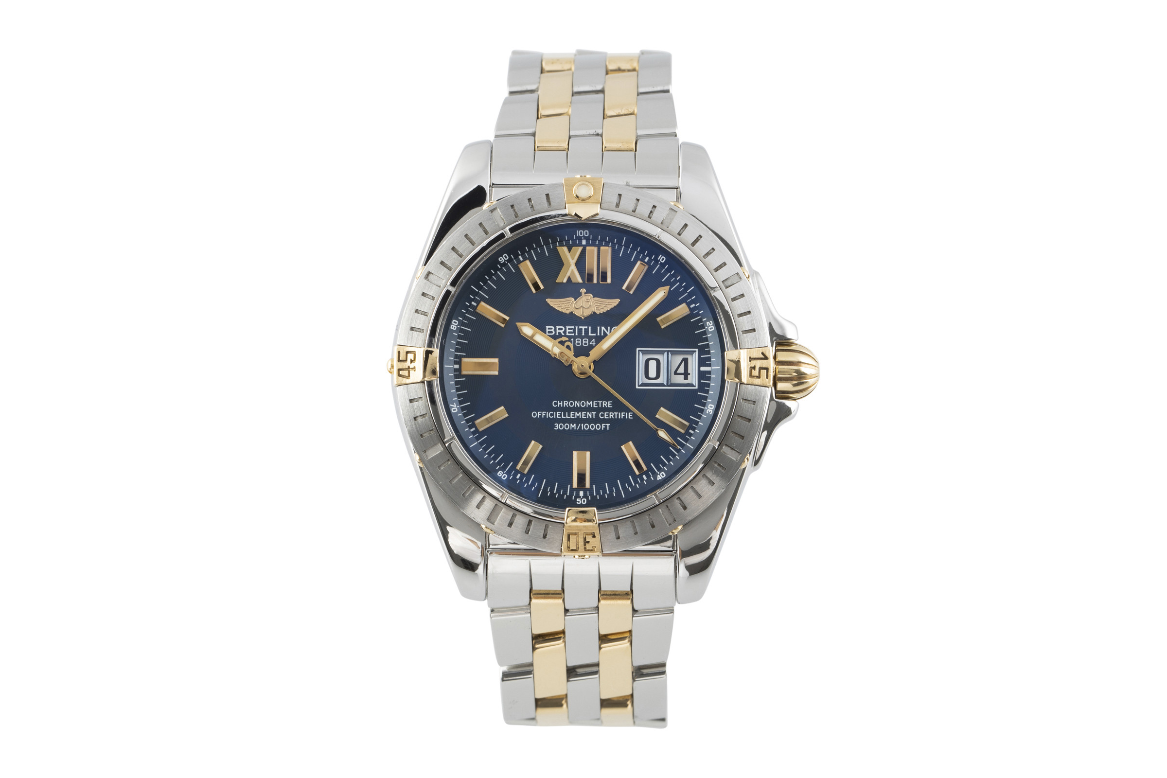 Breitling Cockpit steel / gold automatic Kal. B49 Ref. B49350