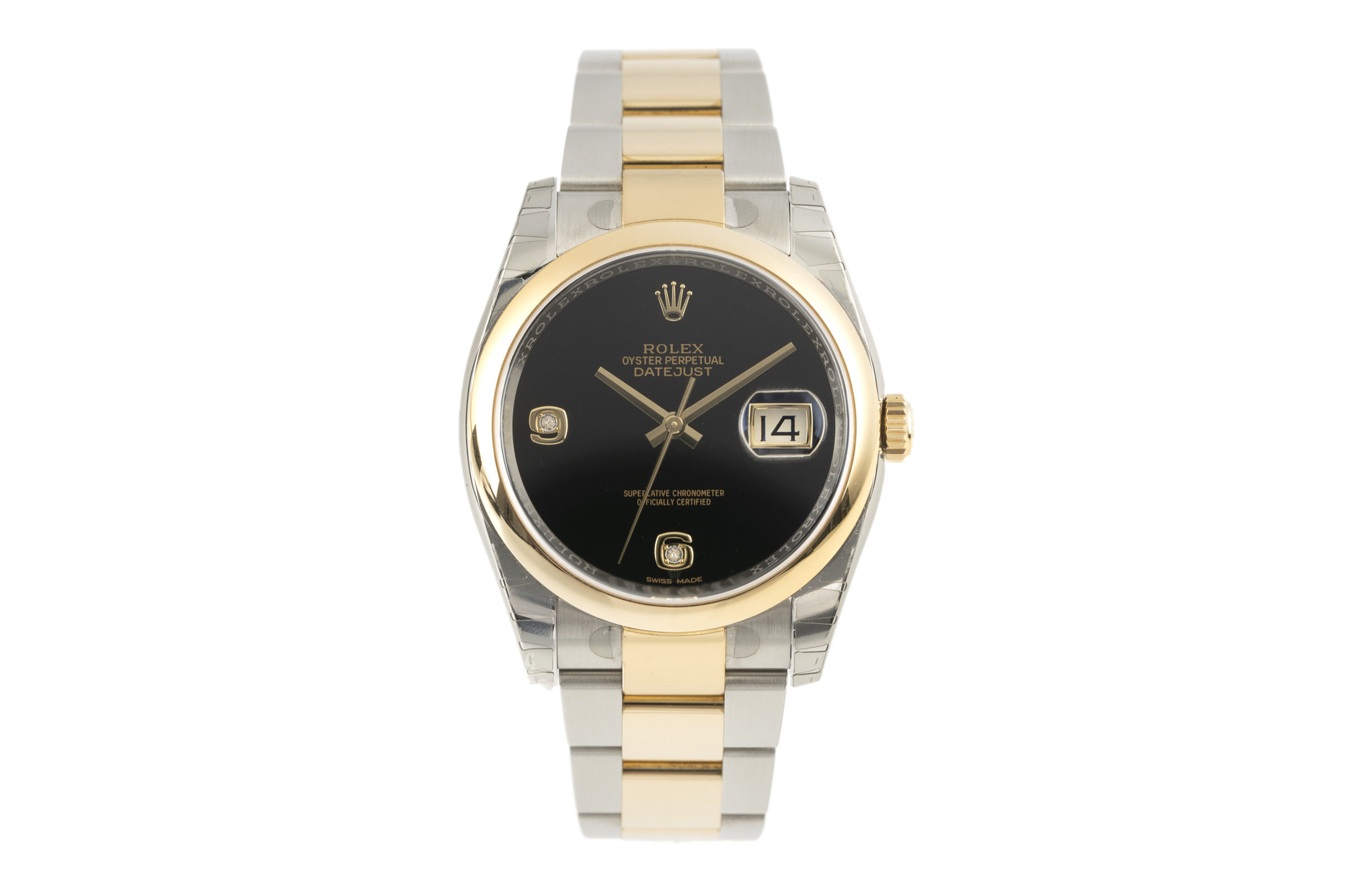 Rolex Datejust steel / gold automatic Kal. 3135 Ref. 116203