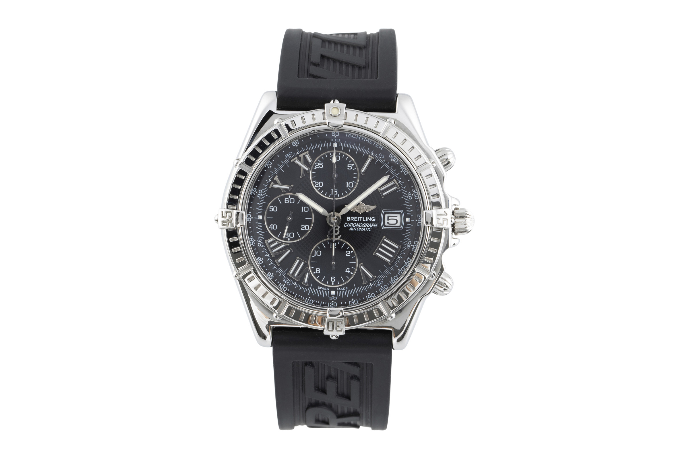 Breitling Crosswind chronograph steel automatic Kal. B13 Ref. A13055