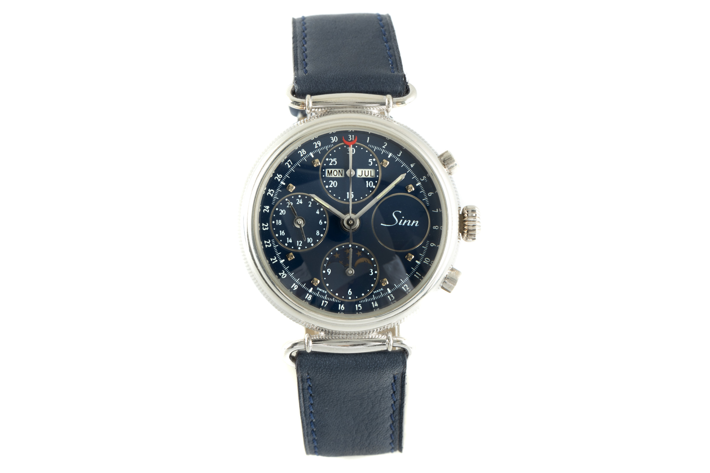 Sinn * chronograph silver automatic