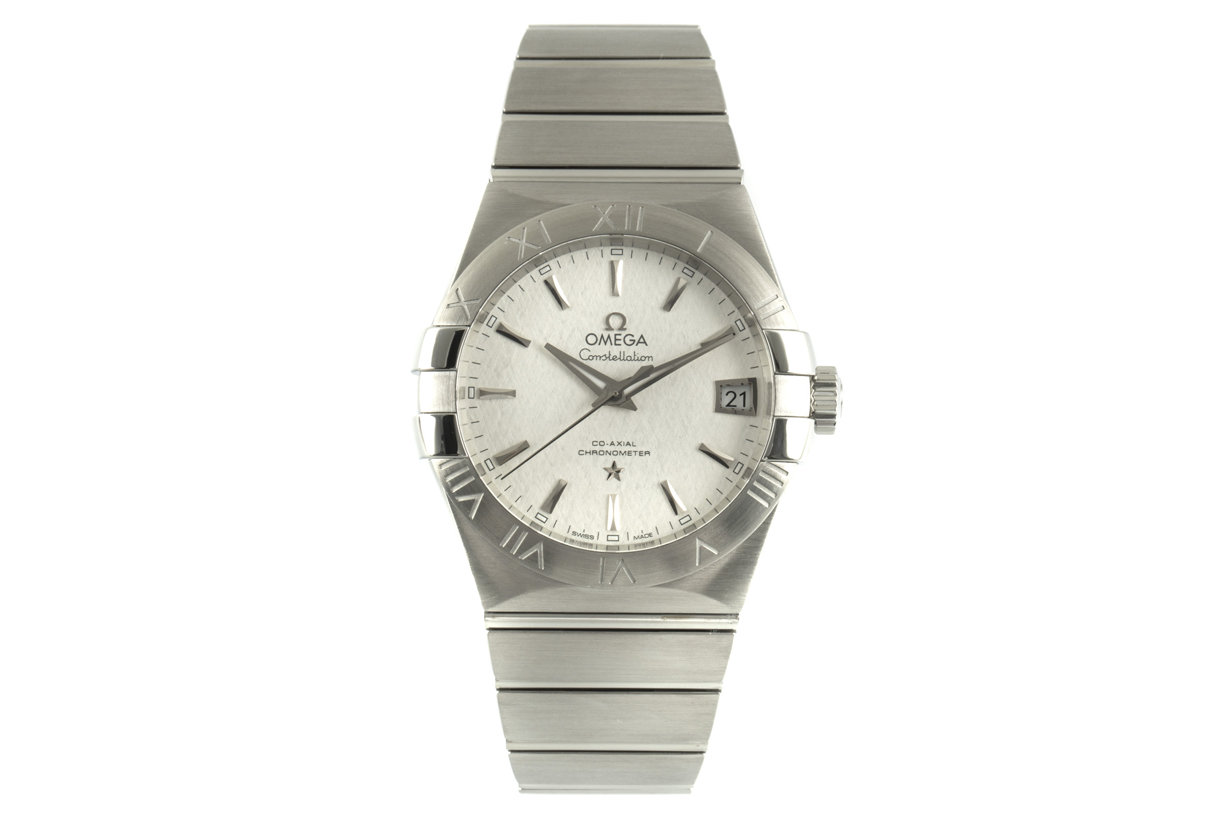 Omega Constellation steel automatic Kal. 8500 Ref. 123.10.38.21.02.004