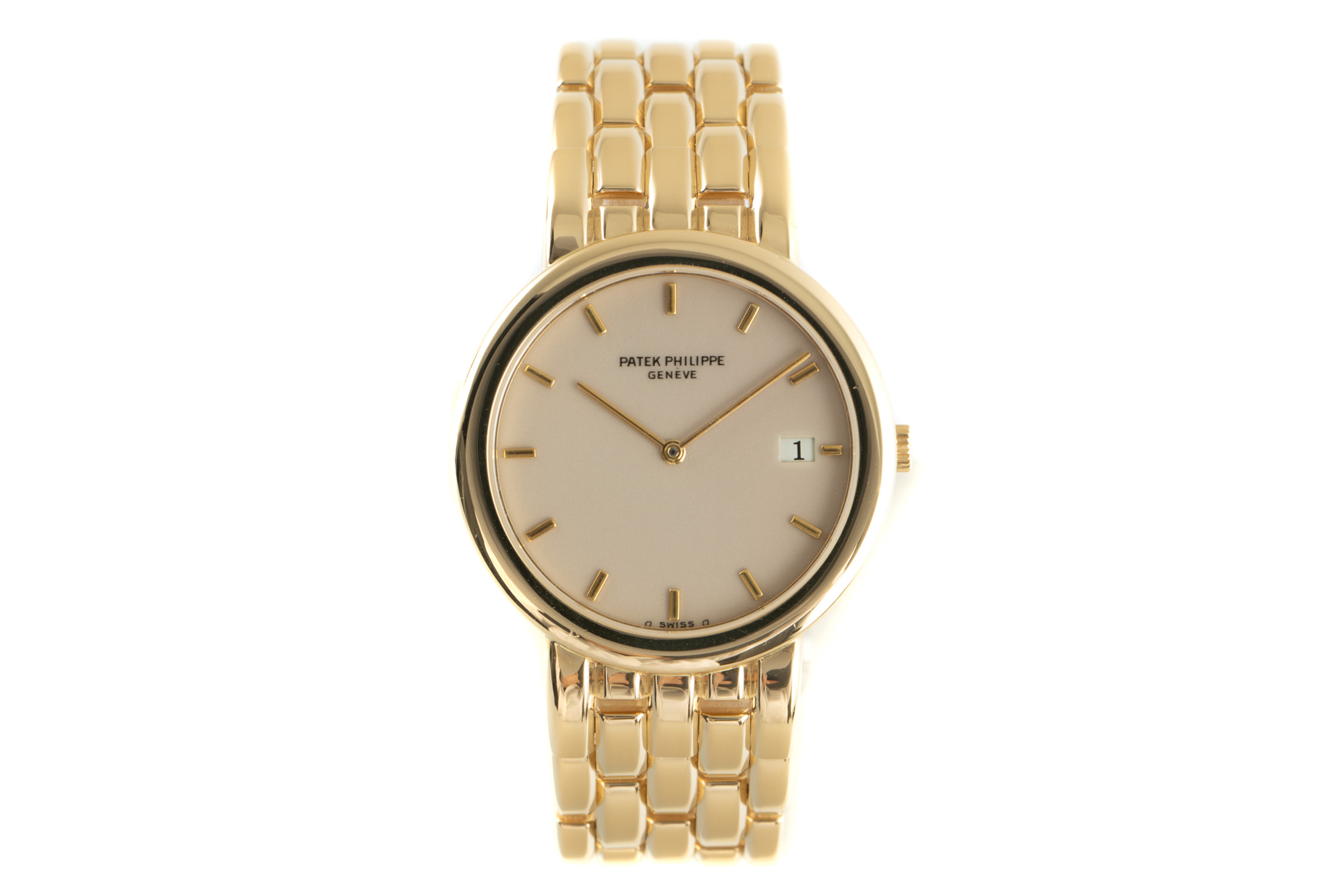 Patek Philippe Calatrava 18 ct gold quartz Kal. E23C Ref. 3937/3