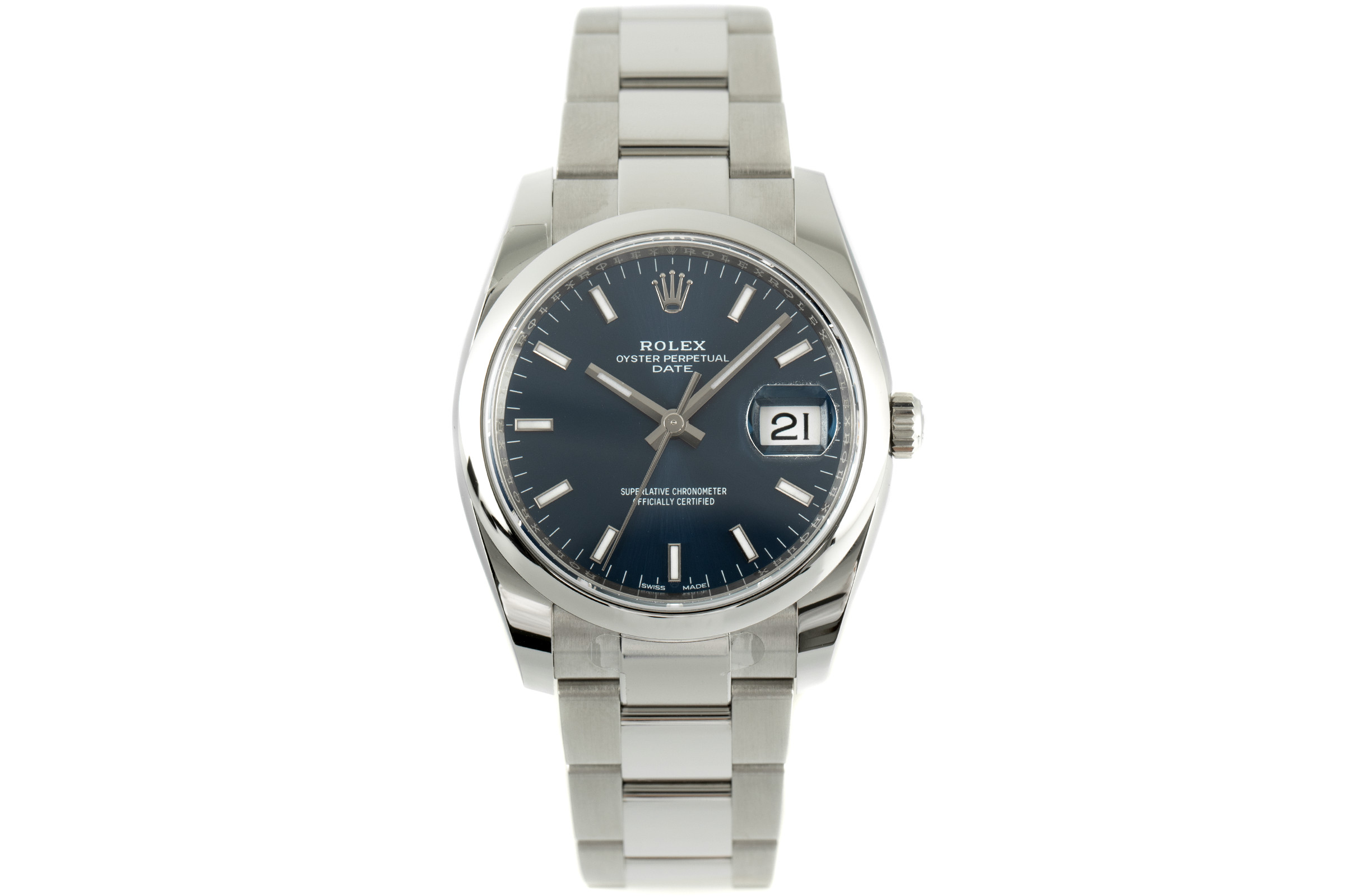 Rolex Date steel automatic Kal. 3135 Ref. 115200
