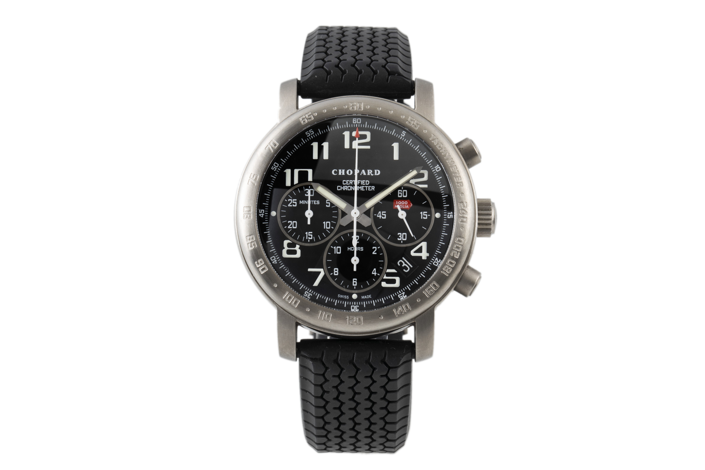 Chopard Mille Miglia chronograph titanium automatic Ref. 16/8915