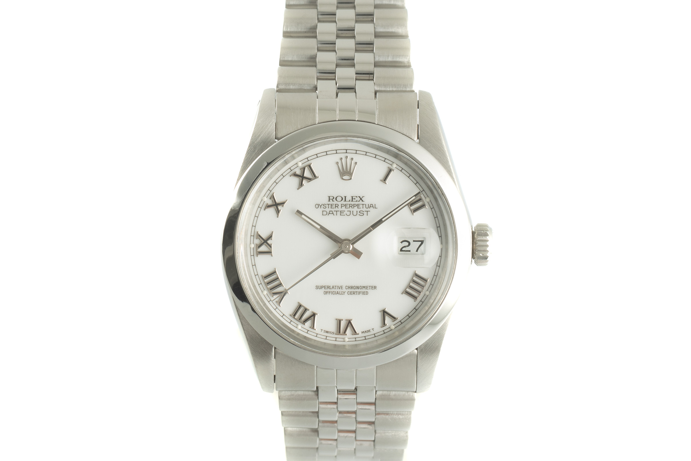 Rolex Datejust steel automatic Kal. 3035 Ref. 16000