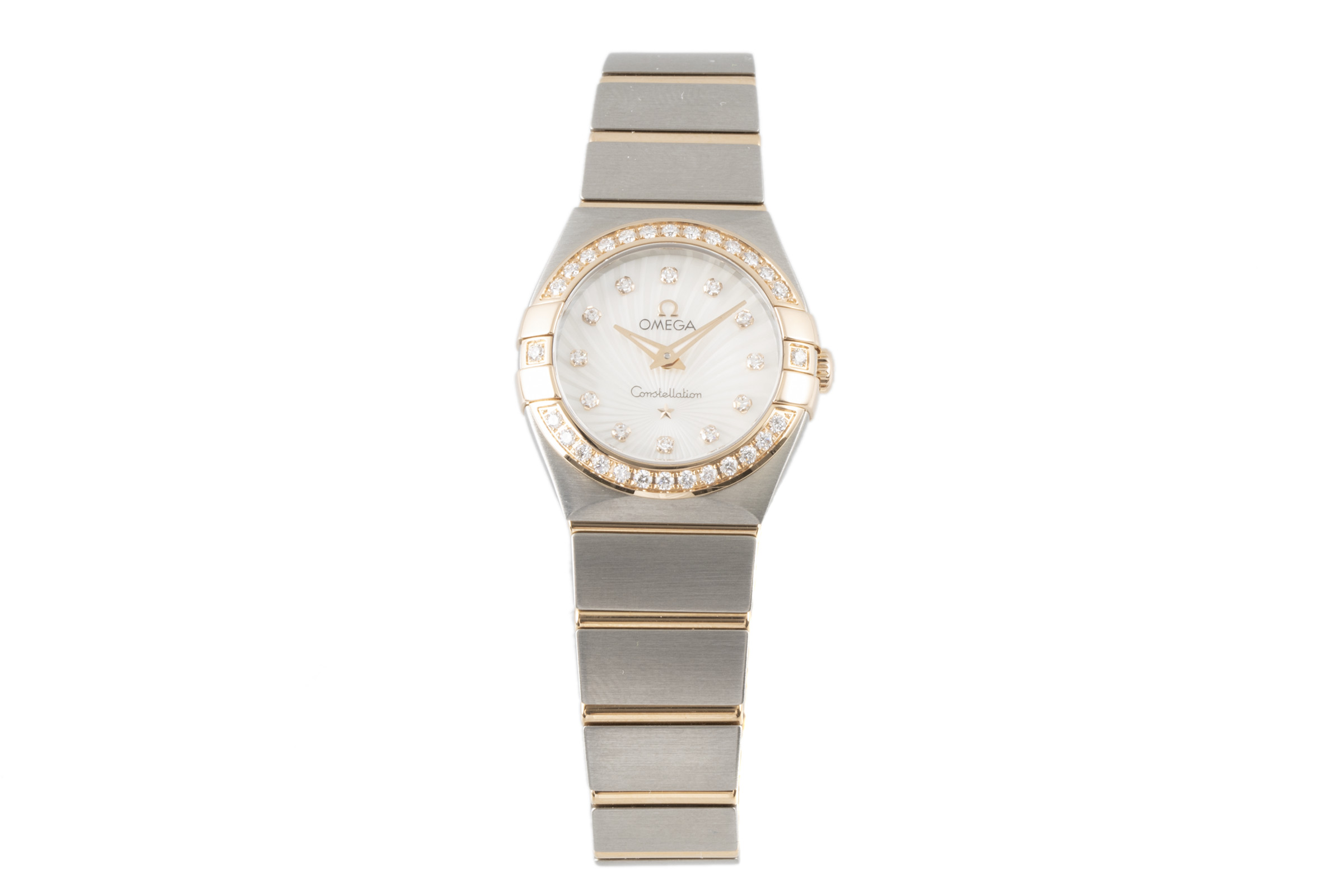 Omega Constellation steel / gold quartz Kal. 1376 Ref. 123.25.24.60.55.002, 895.1001