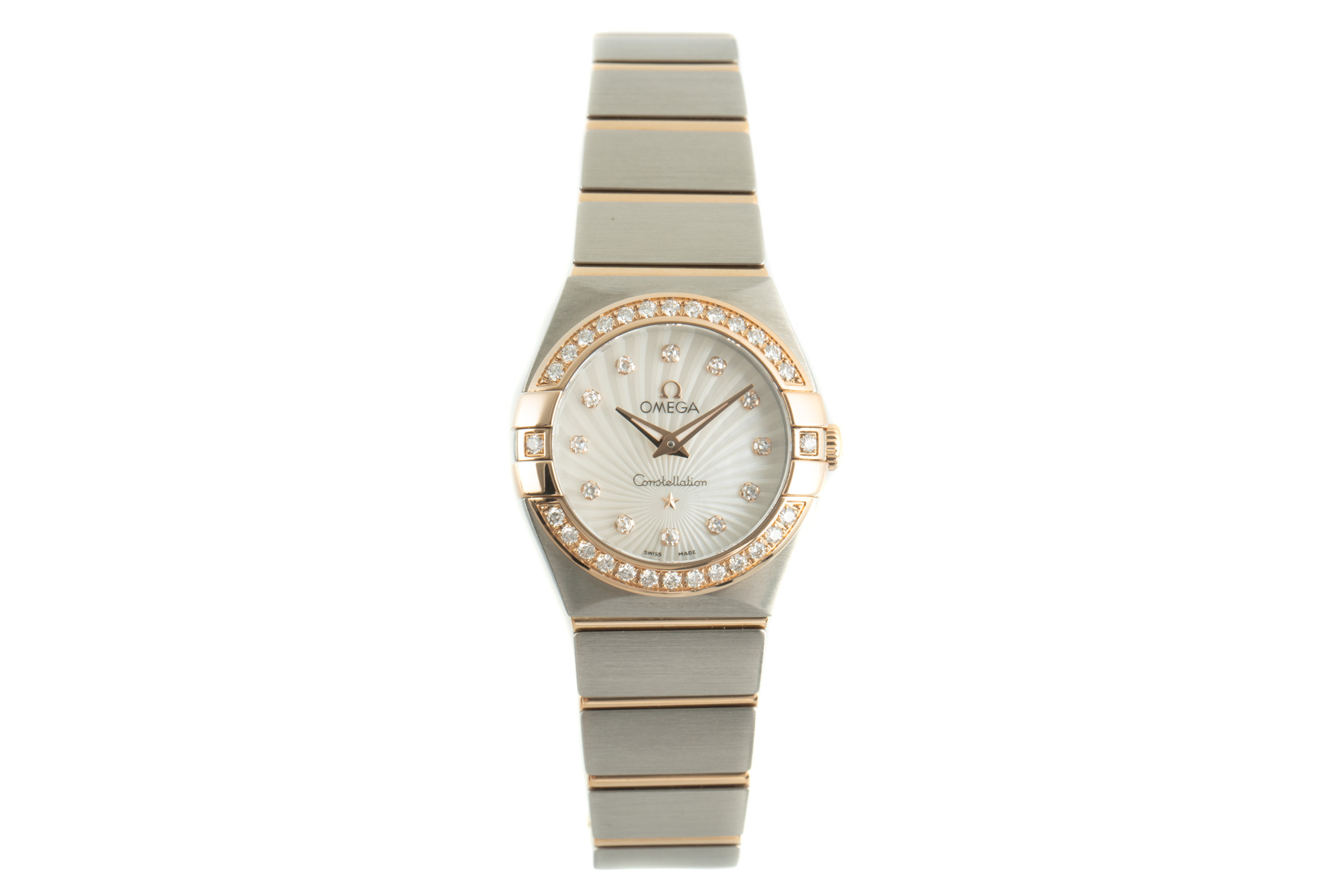 Omega Constellation steel / gold quartz Kal. 1376 Ref. 123.25.24.60.55.002