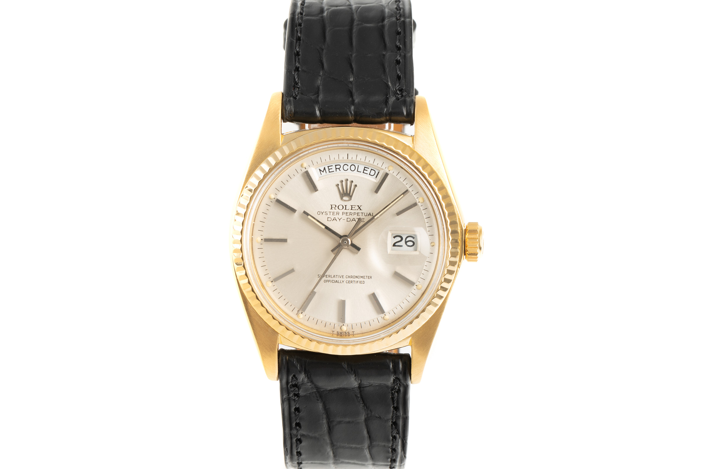 Rolex Day-Date 18 ct gold automatic Kal. 1556 Ref. 1803 VINTAGE